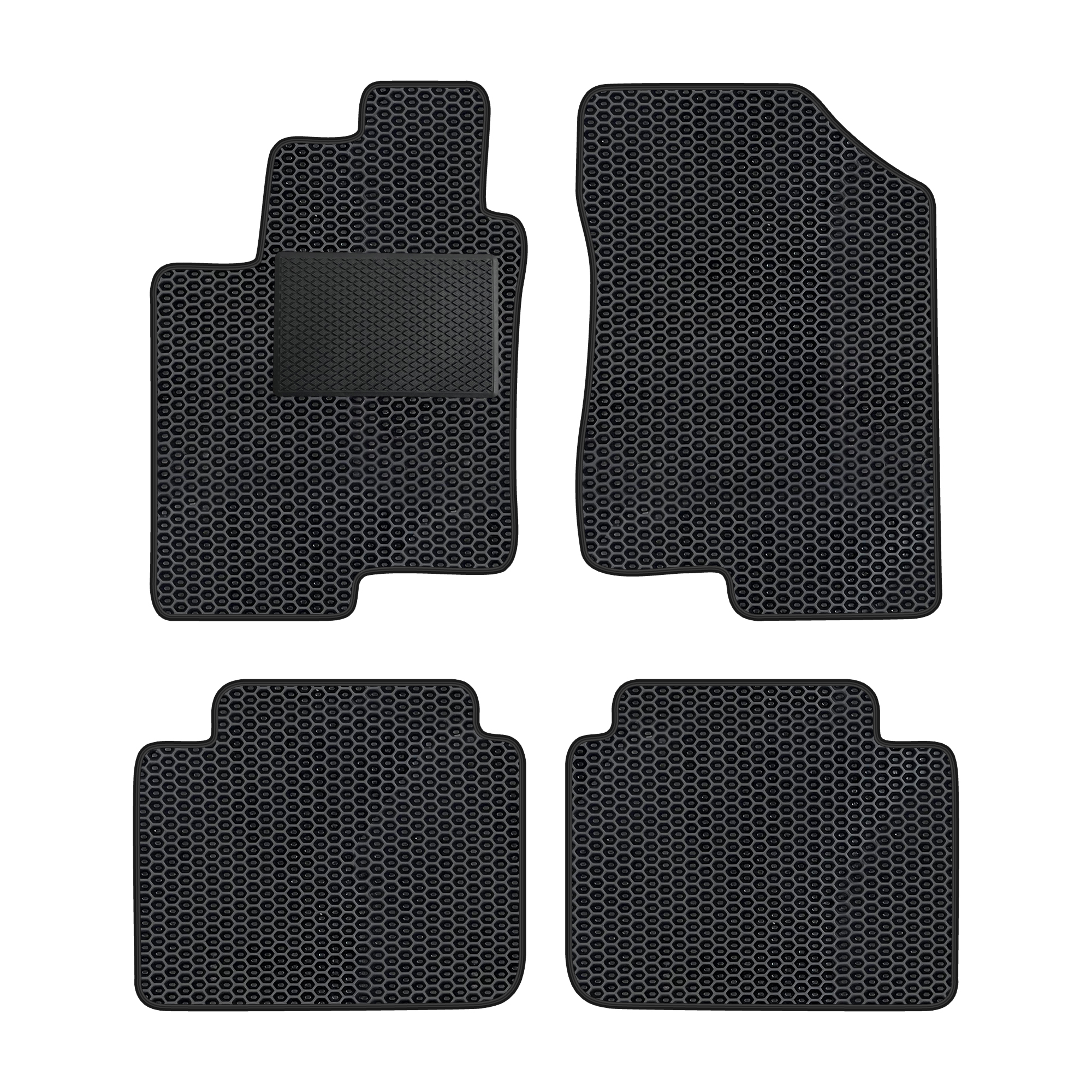 Hy010evapod - Komplettes Set Eva-autofußmatten Passend Für Hyundai Sonata 2005-2009 (mit Zusätzlicher Verstärkung)