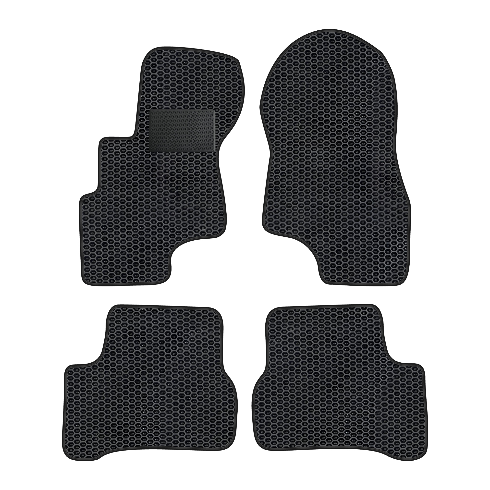 Hy013evapod - Komplettes Set Eva-autofußmatten, Passend Für Hyundai Coupé 1995-2002 (mit Zusätzlicher Verstärkung)
