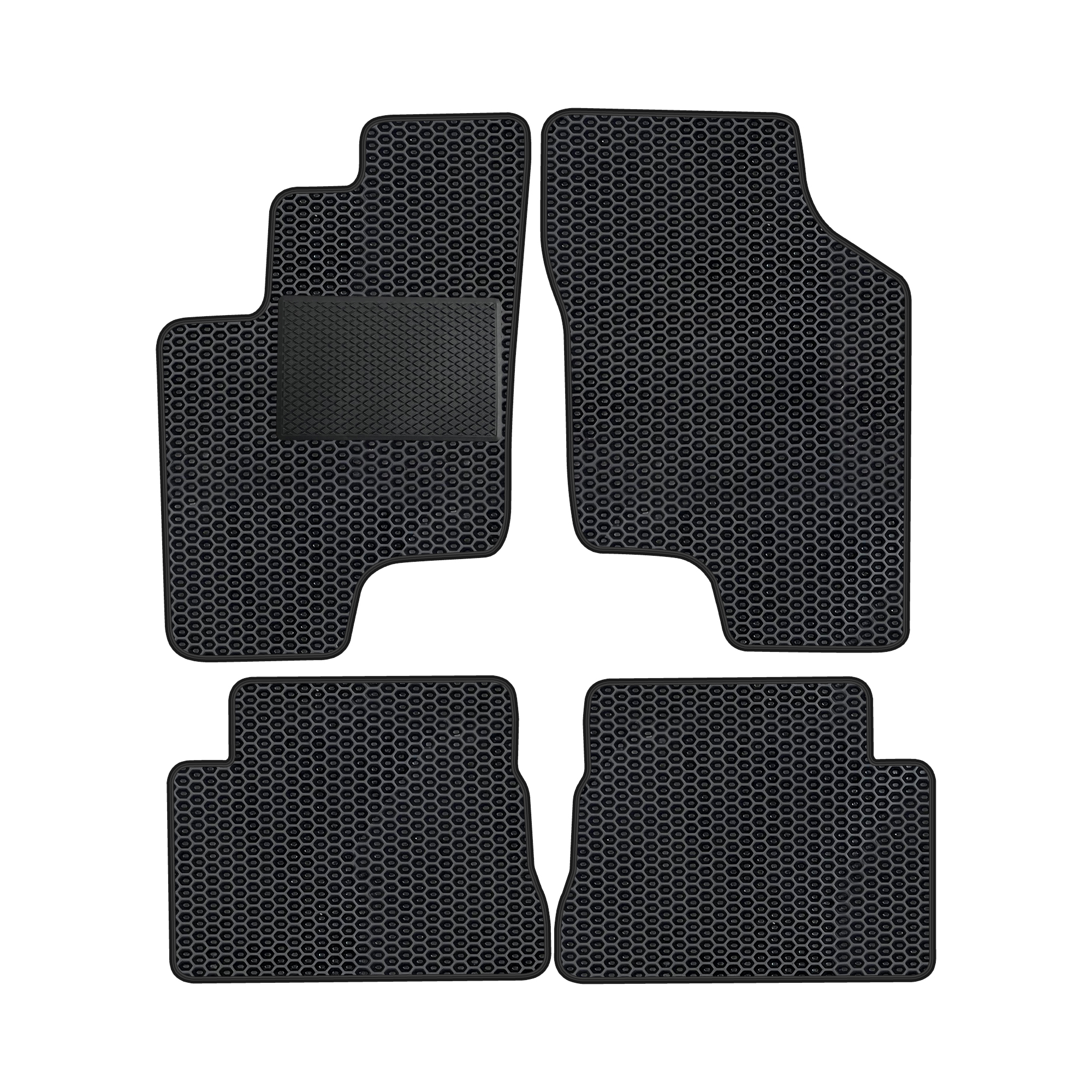 Hy020evapod - Komplettes Set Eva-autofußmatten Passend Für Hyundai Getz 2002-2011 (mit Zusätzlicher Verstärkung)