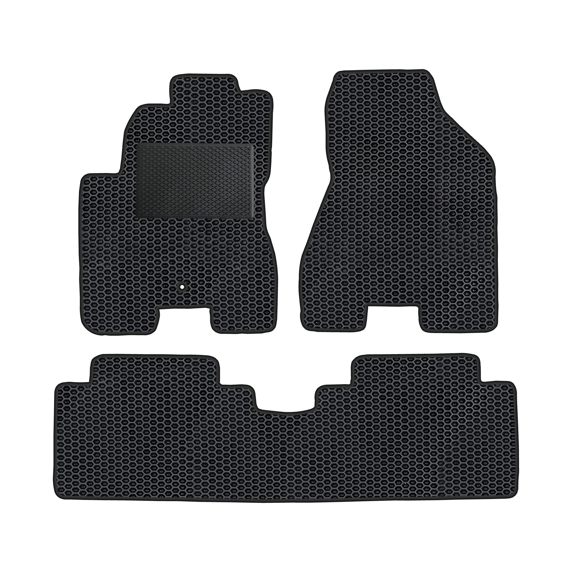 Hy021evapod - Komplettes Set Eva-autofußmatten, Passend Für Hyundai Tucson 2004-2009 (mit Zusätzlicher Verstärkung)