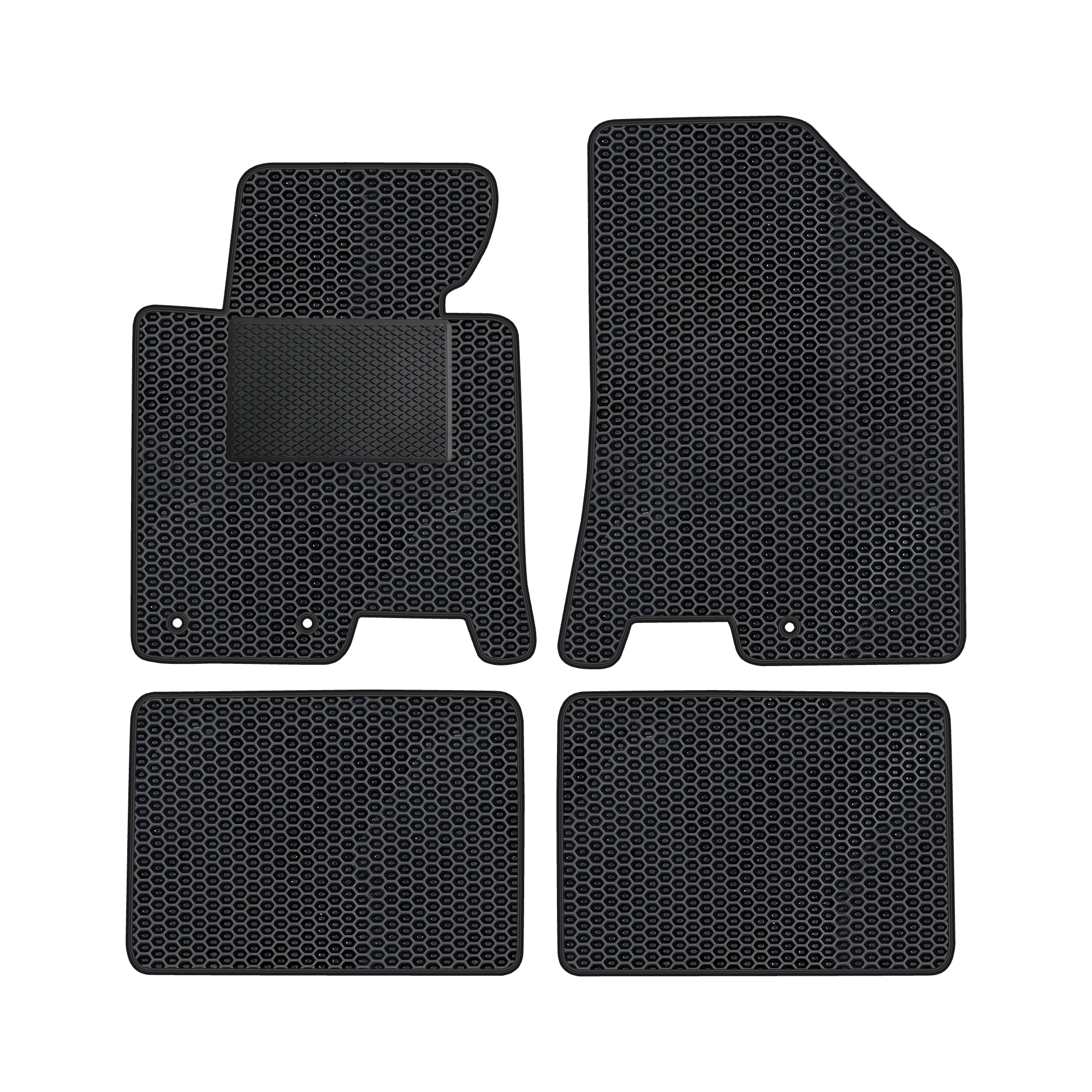 Hy024evapod - Komplettes Set Eva-autofußmatten Passend Für Hyundai I40 2011-2019 (mit Zusätzlicher Verstärkung)