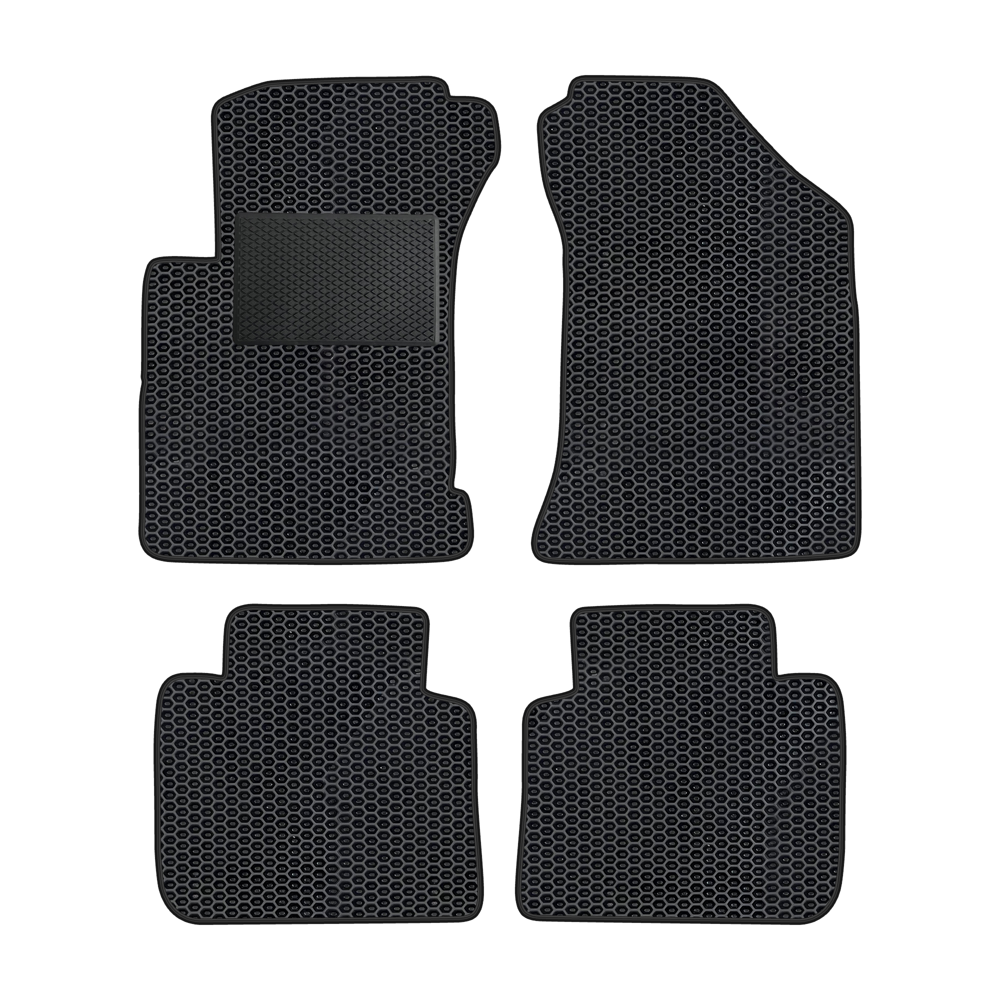 Ki005evapod - Komplettes Set Eva-autofußmatten, Passend Für Kia Cerato 2004-2008 (mit Zusätzlicher Verstärkung)