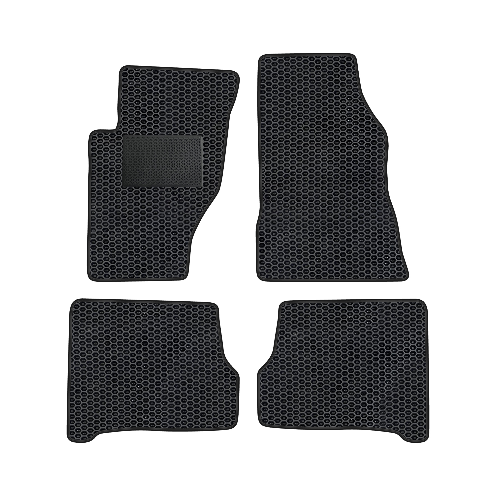 Ki015evapod - Komplettes Set Eva-autofußmatten Passend Für Kia Sorento I 2002-2009 (mit Zusätzlicher Verstärkung)