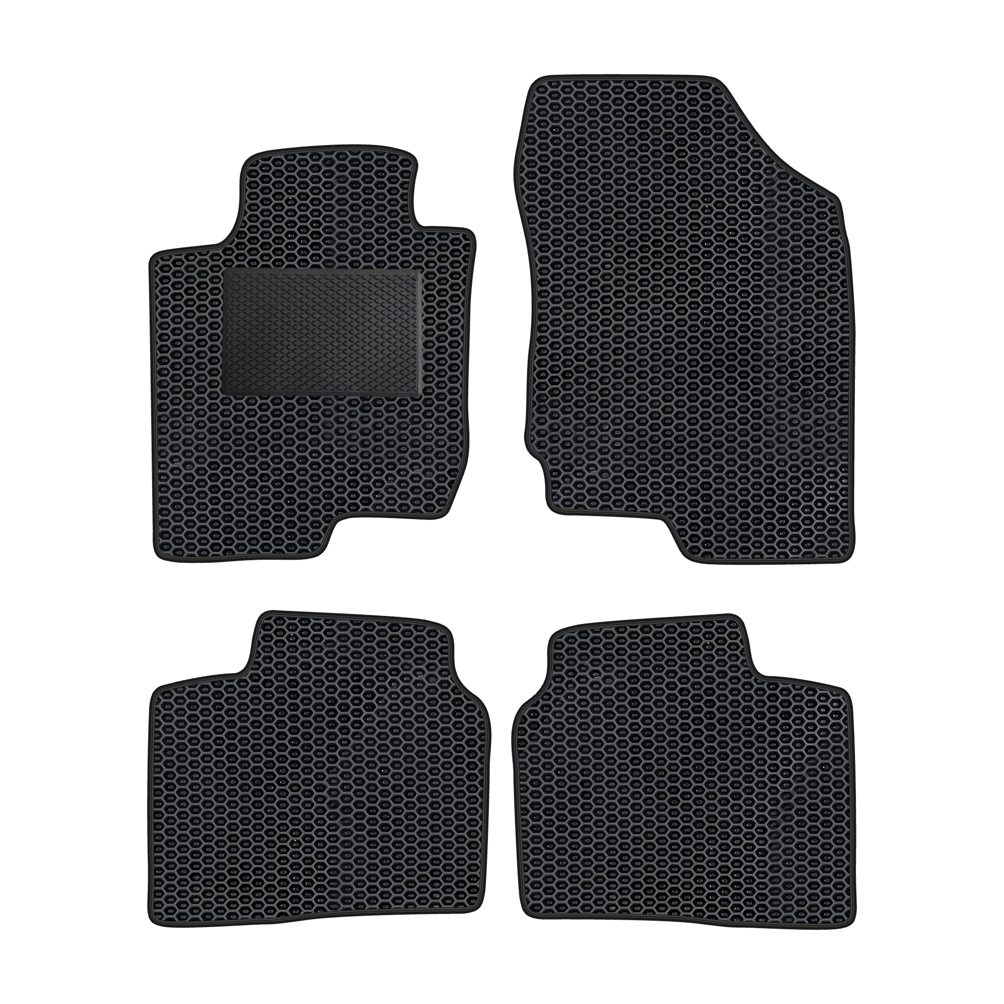 Ki020evapod - Komplettes Set Eva-autofußmatten Passend Für Kia Magentis 2006-2010 (mit Zusätzlicher Verstärkung)
