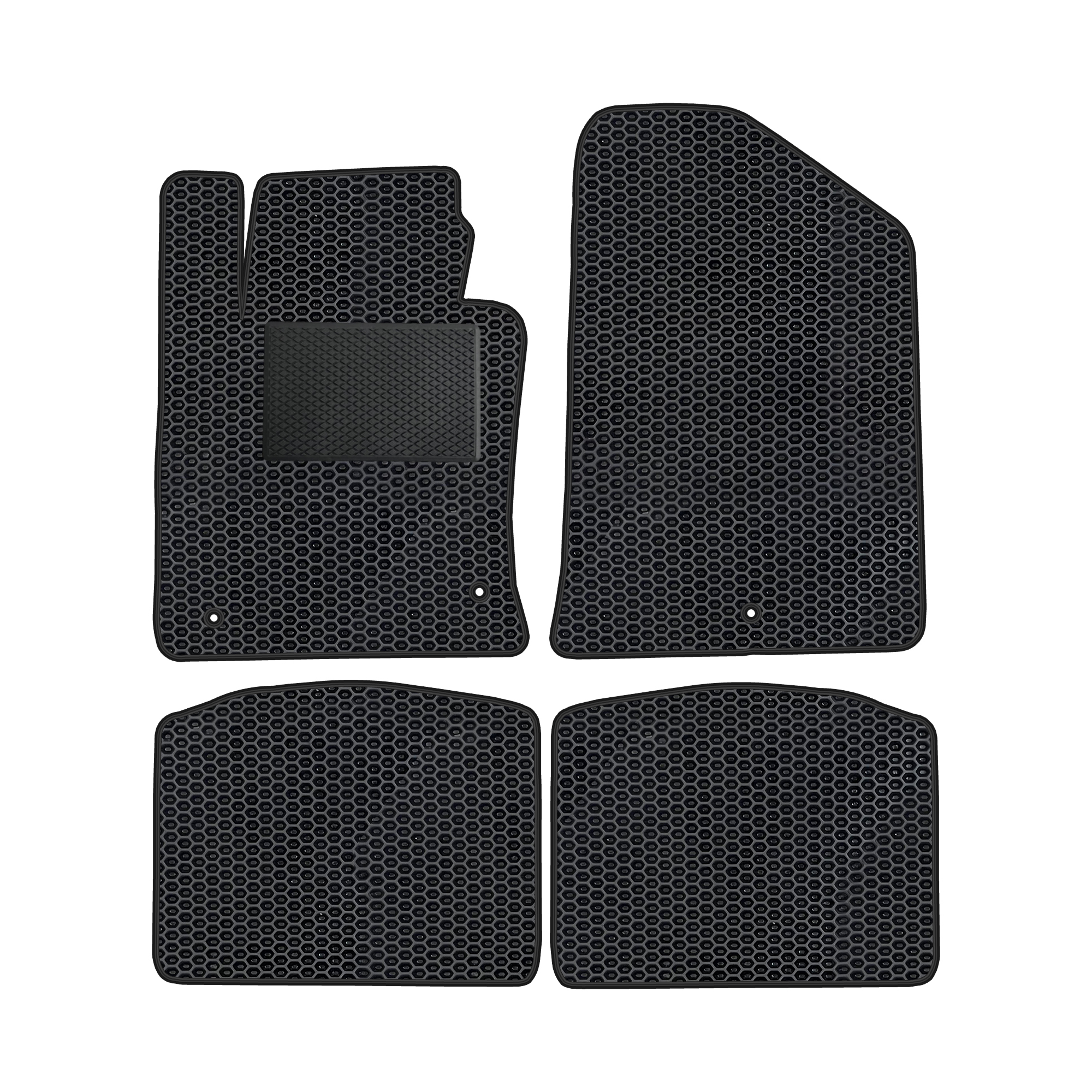 Ki025cpevapod - Komplettes Set Eva-autofußmatten Passend Für Kia Optima Iv 2015-2020 (mit Zusätzlicher Verstärkung)