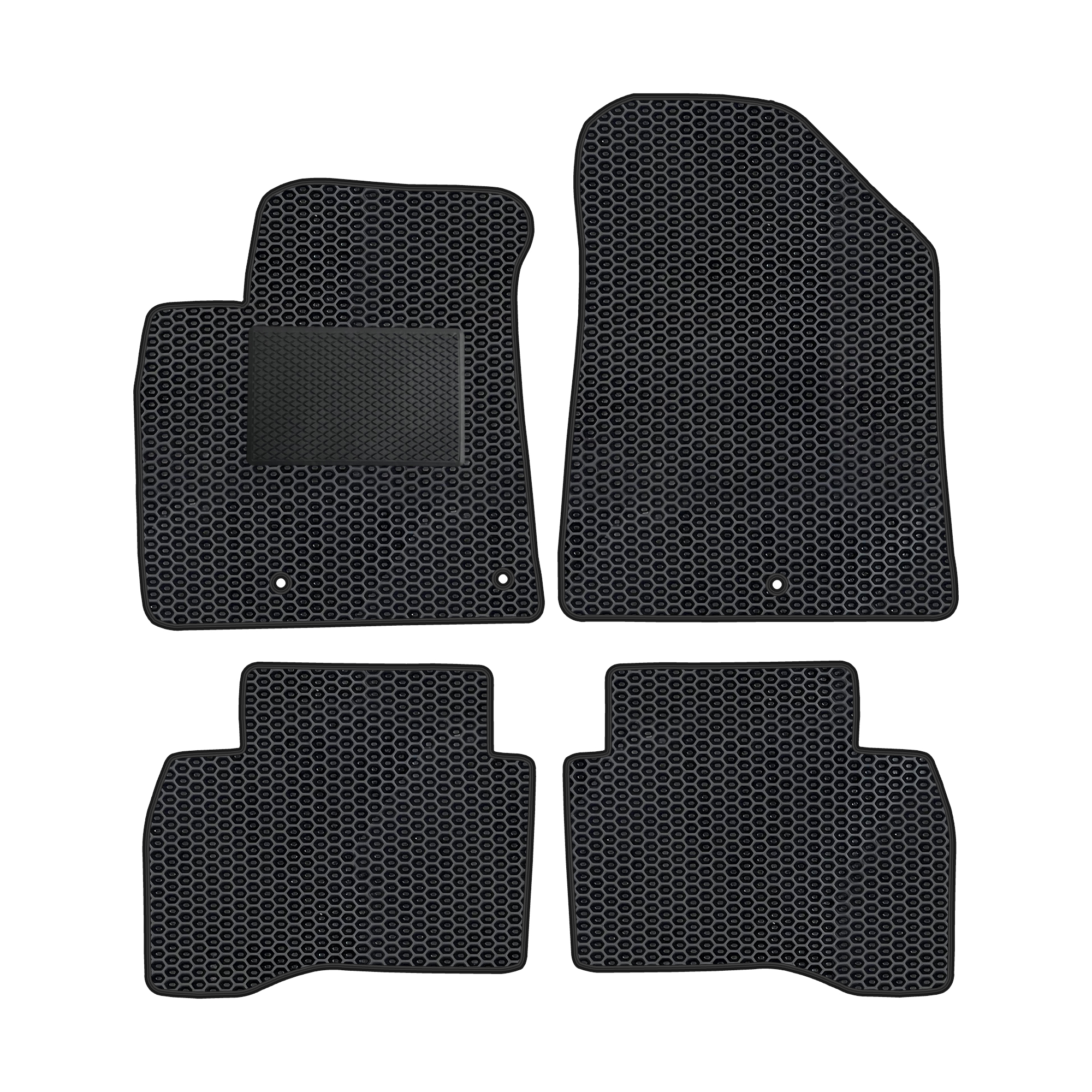 Ki035evapod - Komplettes Set Eva-autofußmatten, Passend Für Kia Sorento Iv Xl Hybrid Ab 2020 (mit Zusätzlicher Verstärkung)