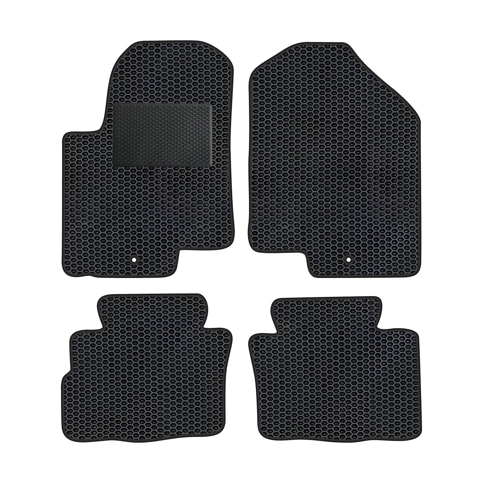 Ki036evapod - Komplettes Set Eva-autofußmatten, Passend Für Kia E-soul Ab 2019 (mit Zusätzlicher Verstärkung)