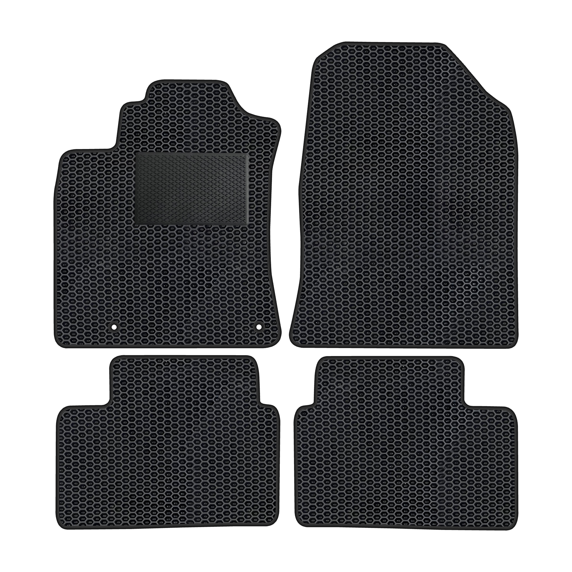 Ki034evapod - Komplettes Set Eva-autofußmatten, Passend Für Kia Xceed Ab 2019 (mit Zusätzlicher Verstärkung)