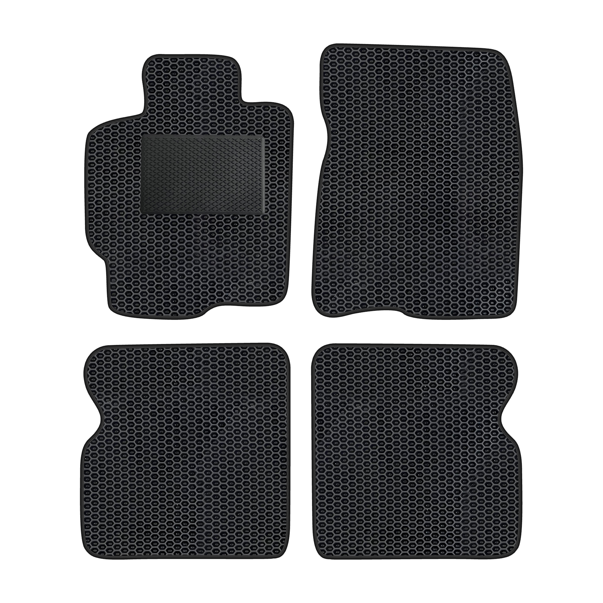 Ma016evapod - Komplettes Set Eva-autofußmatten Passend Für Mazda 323 F 1994-1998 (mit Zusätzlicher Verstärkung)