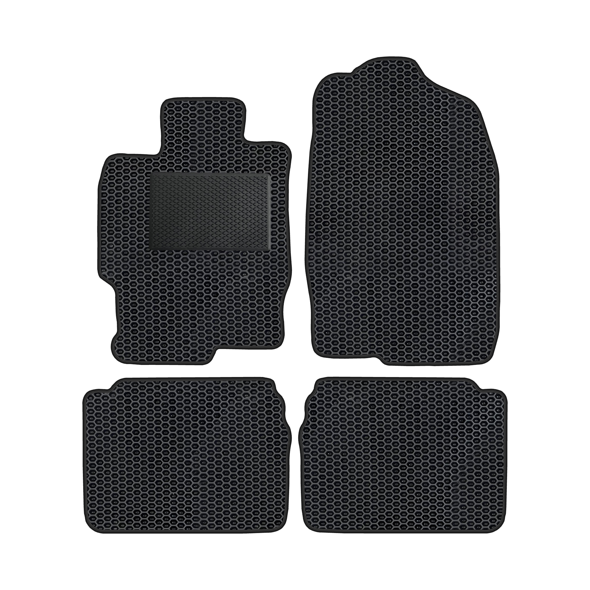 Ma021evapod - Komplettes Set Eva-autofußmatten Passend Für Mazda 626 Ge 1992-1997 (mit Zusätzlicher Verstärkung)