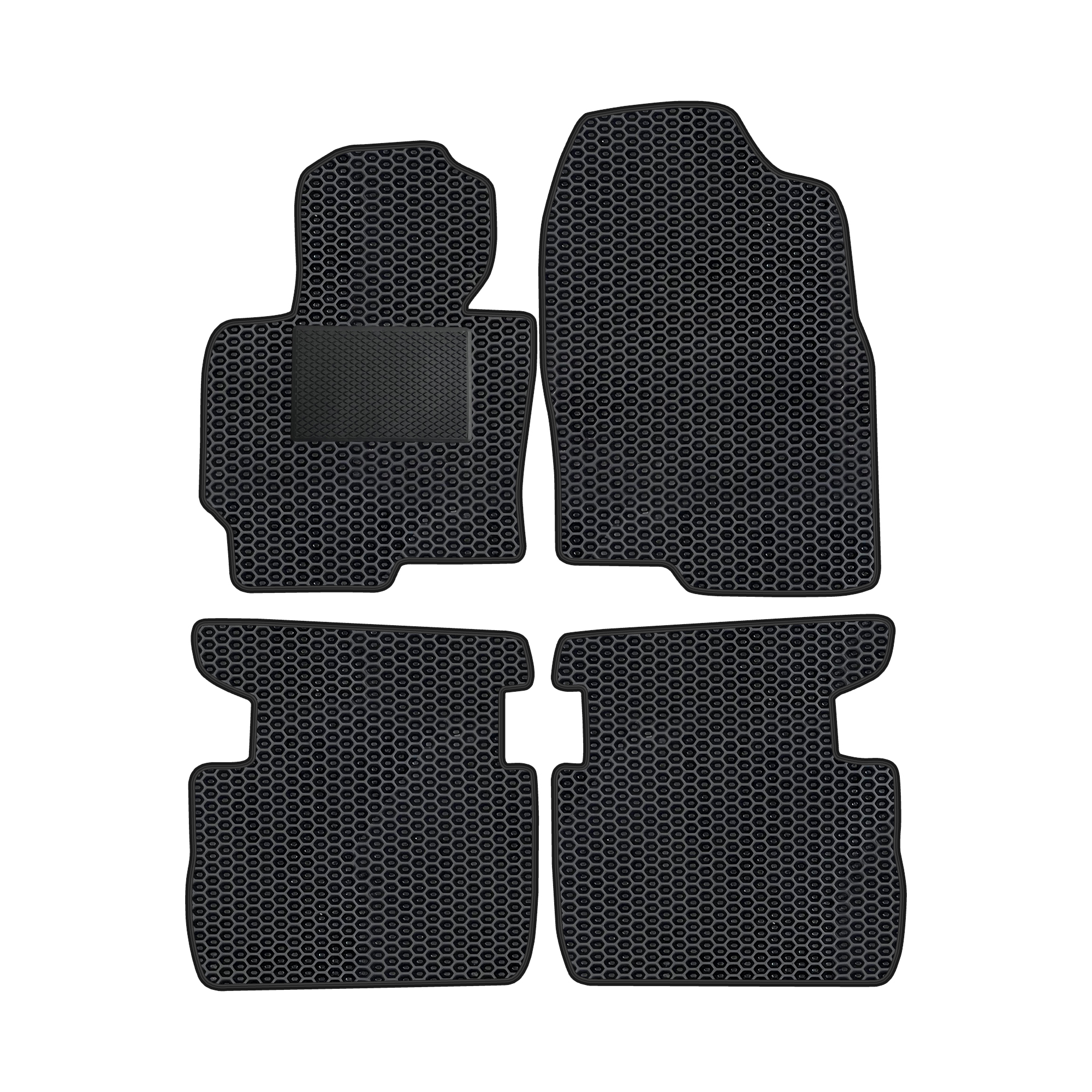 Ma014evapod - Komplettes Set Eva-autofußmatten Passend Für Mazda Cx-5 I 2012-2017 (mit Zusätzlicher Verstärkung)