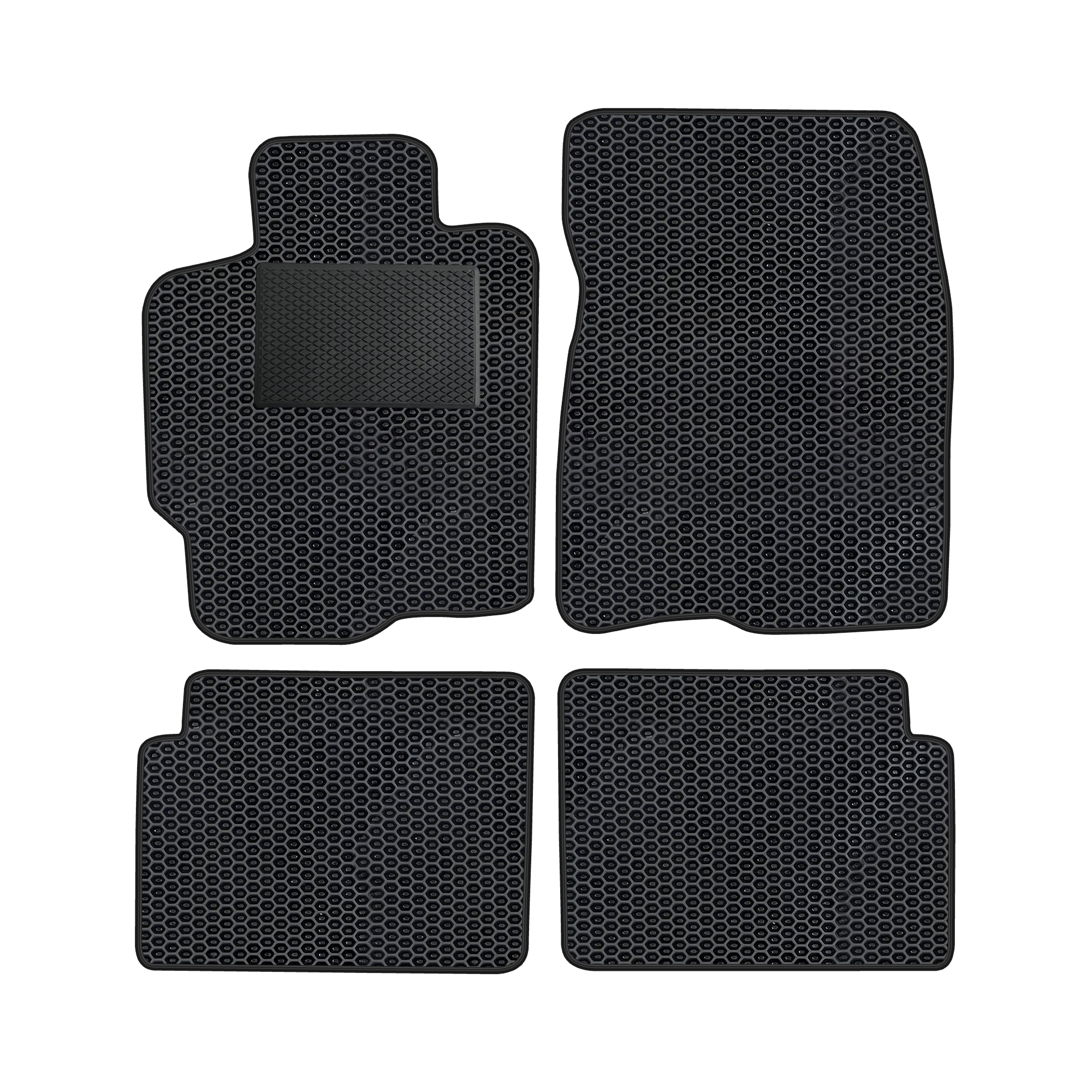 Ma019evapod - Komplettes Set Eva-autofußmatten, Passend Für Mazda 323 Bj 1998-2003 (mit Zusätzlicher Verstärkung)