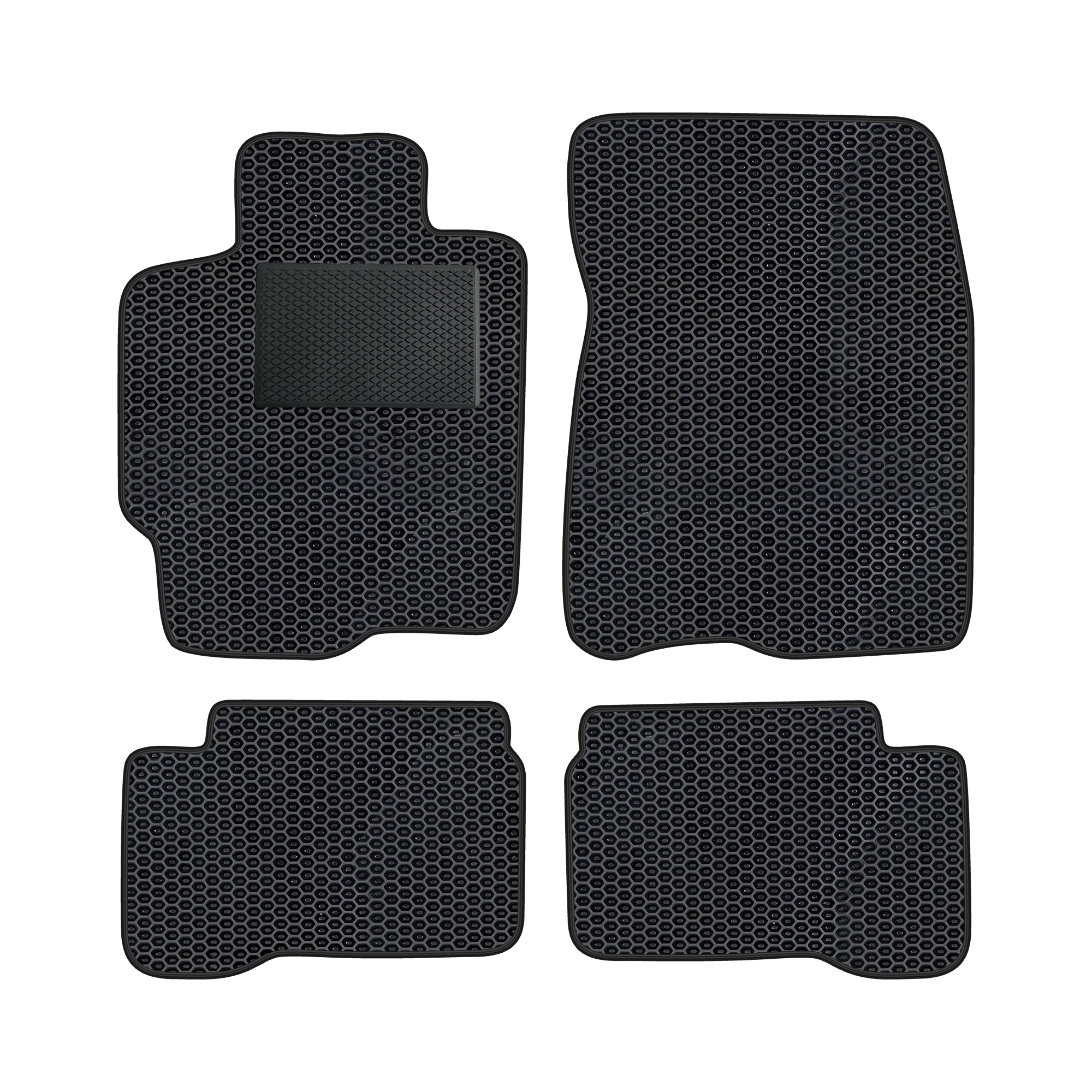 Ma018evapod - Komplettes Set Eva-autofußmatten Passend Für Mazda 323 Ba 1994-1998 (mit Zusätzlicher Verstärkung)