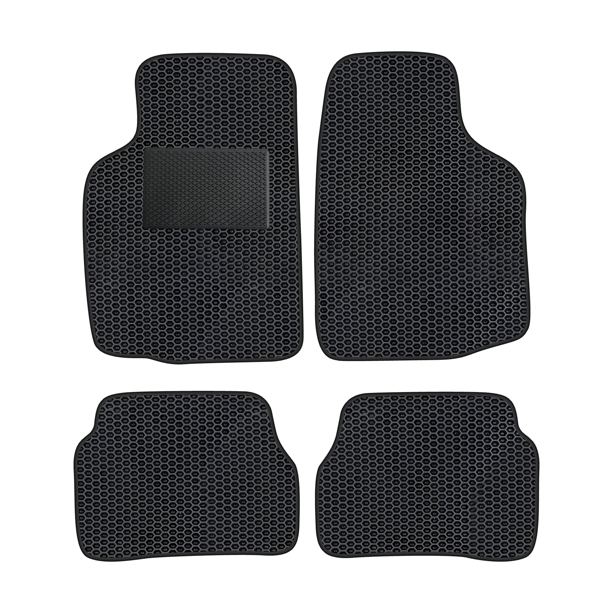 Ma022evapod - Komplettes Set Eva-autofußmatten Passend Für Mazda 626 1982-1987 (mit Zusätzlicher Verstärkung)