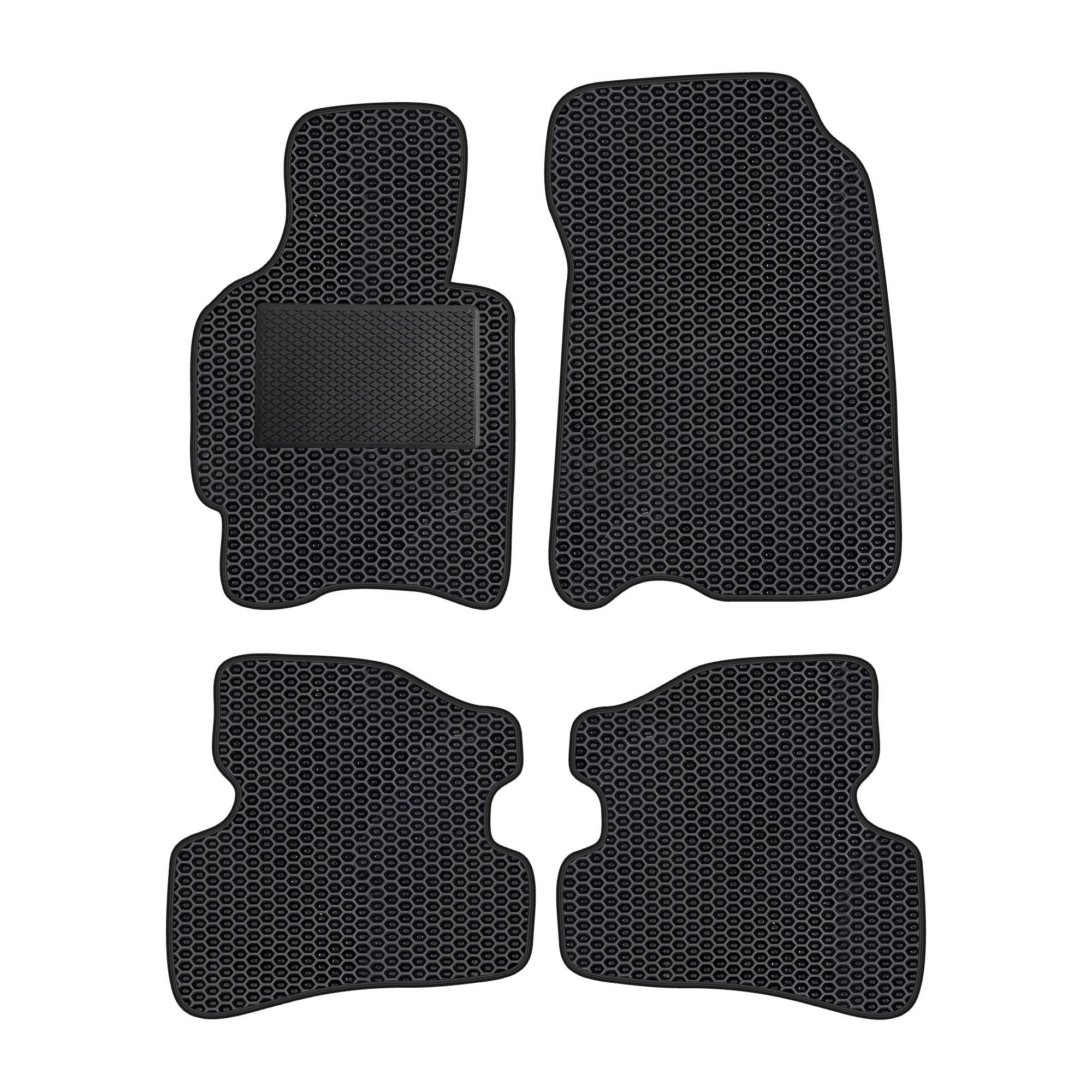 Ma023evapod - Komplettes Set Eva-autofußmatten Passend Für Mazda Xedos 6 1992-1999 (mit Zusätzlicher Verstärkung)