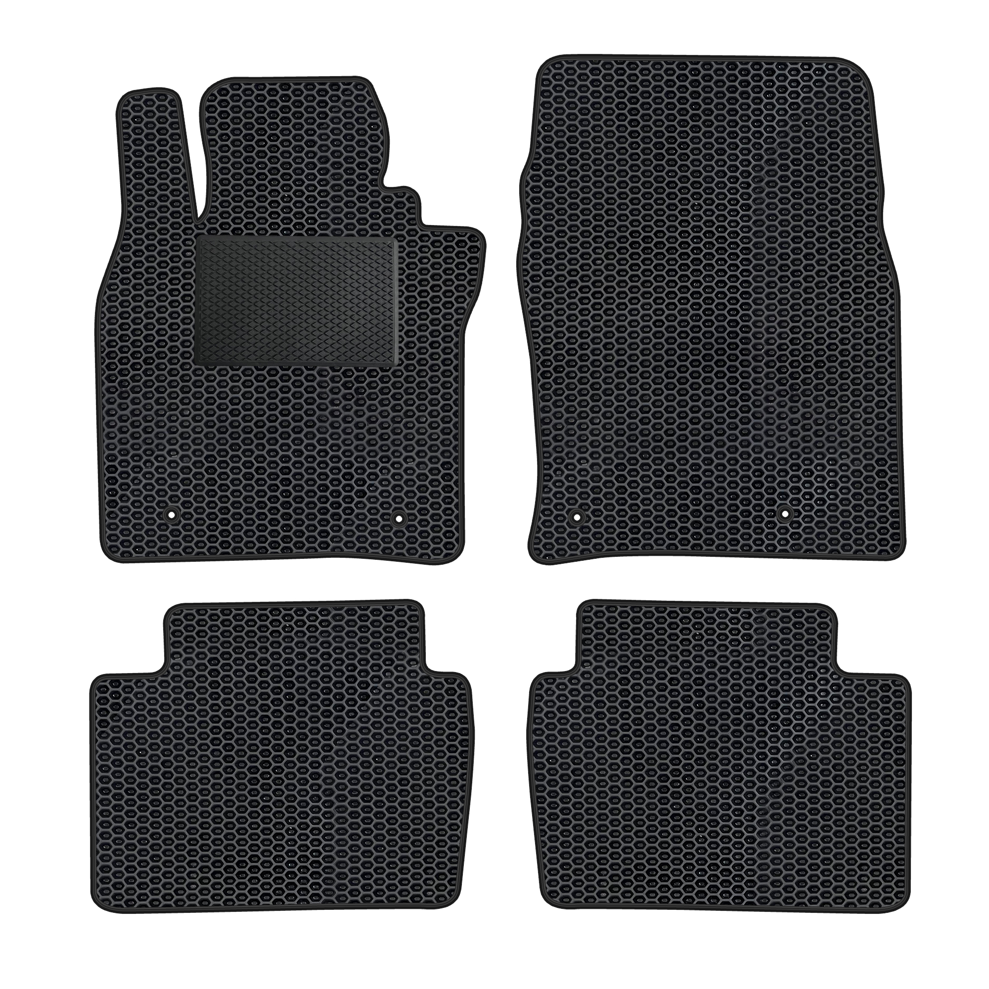 Ma030evapod - Komplettes Set Eva-autofußmatten Passend Für Mazda Cx-30 Ab 2019 (mit Zusätzlicher Verstärkung)