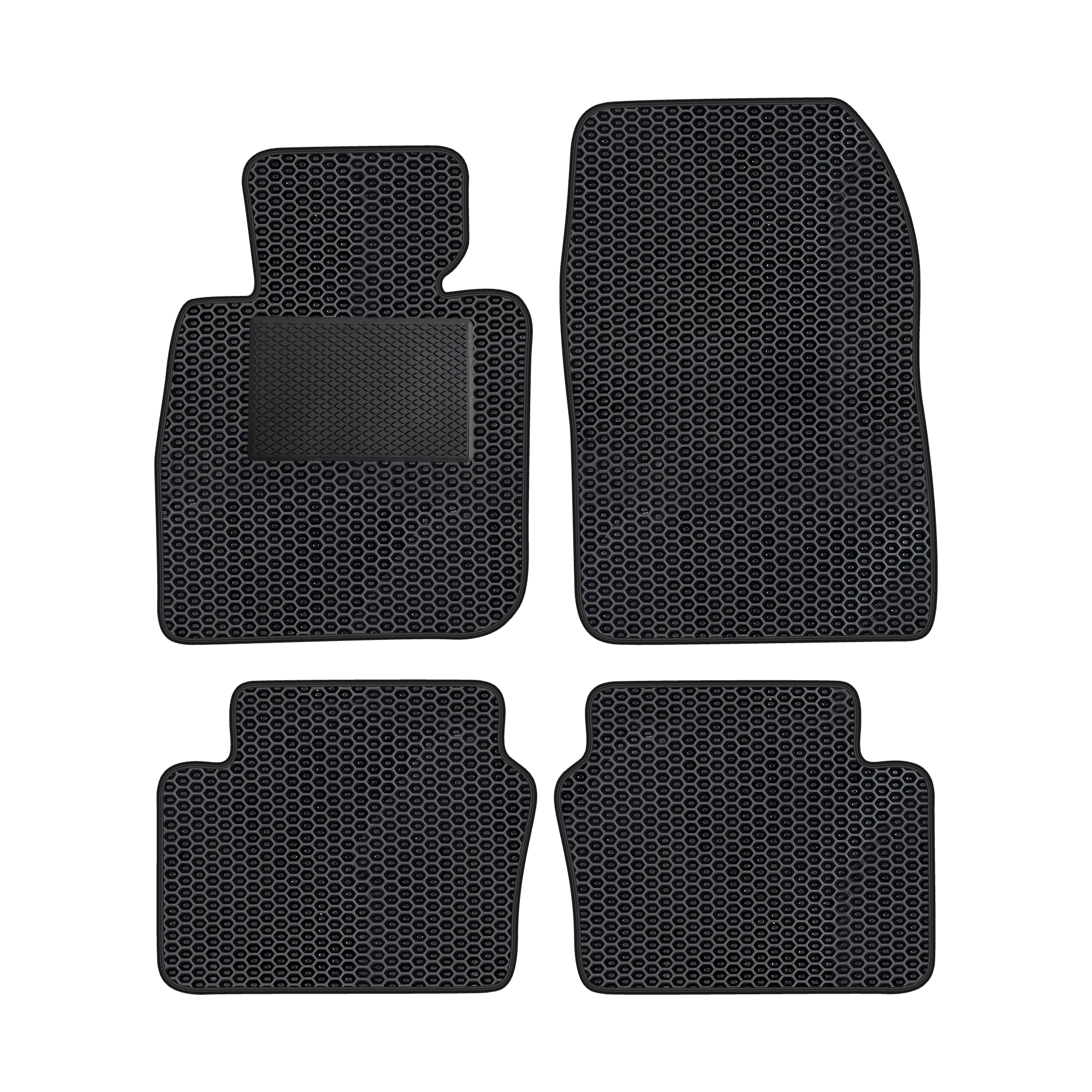 Ma026evapod - Komplettes Set Eva-autofußmatten Passend Für Mazda Cx-3 2015-2021 (mit Zusätzlicher Verstärkung)