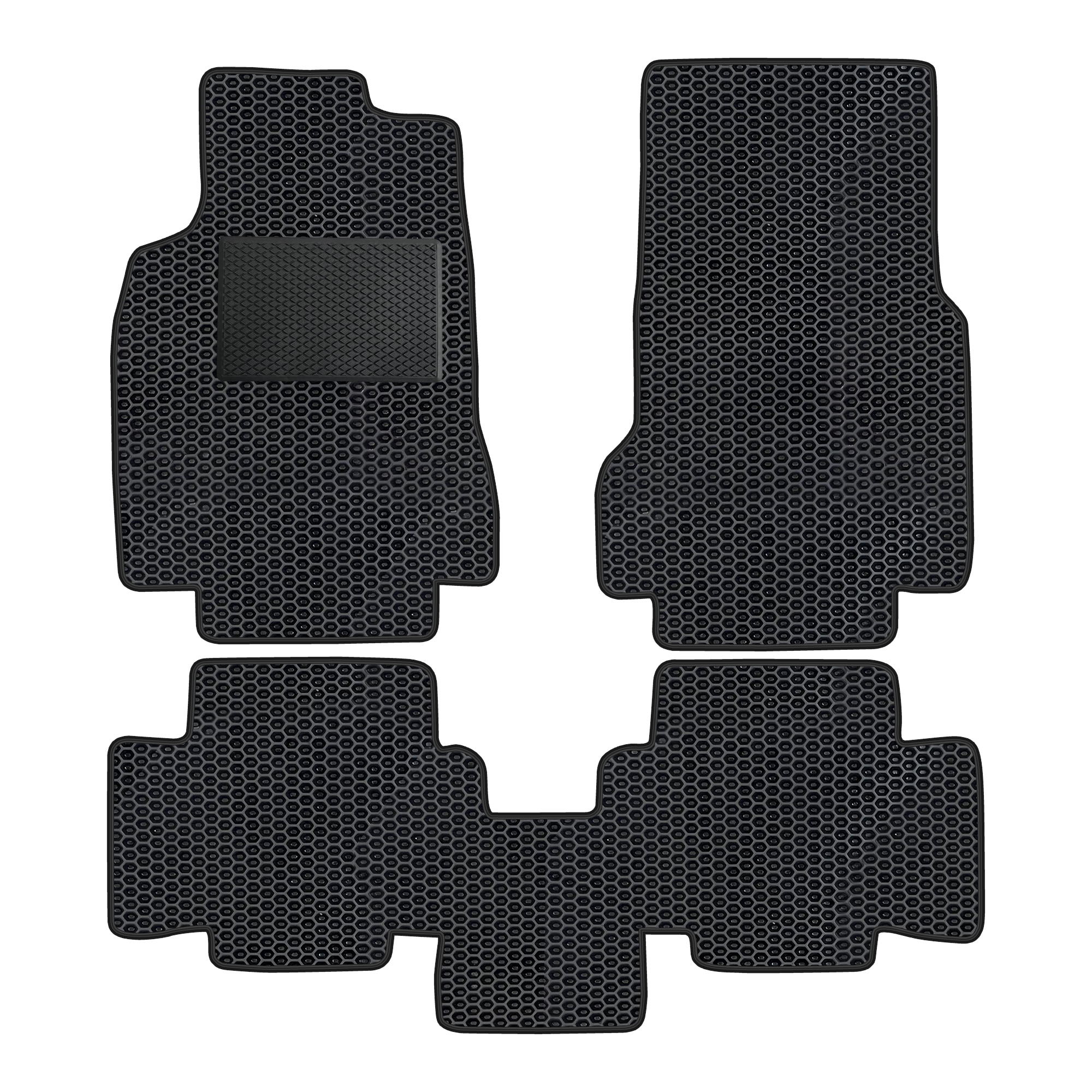 Me001evapod - Komplettes Set Eva-autofußmatten Passend Für Mercedes-benz A-klasse W168 1997-2004 (mit Zusätzlicher Verstärkung)