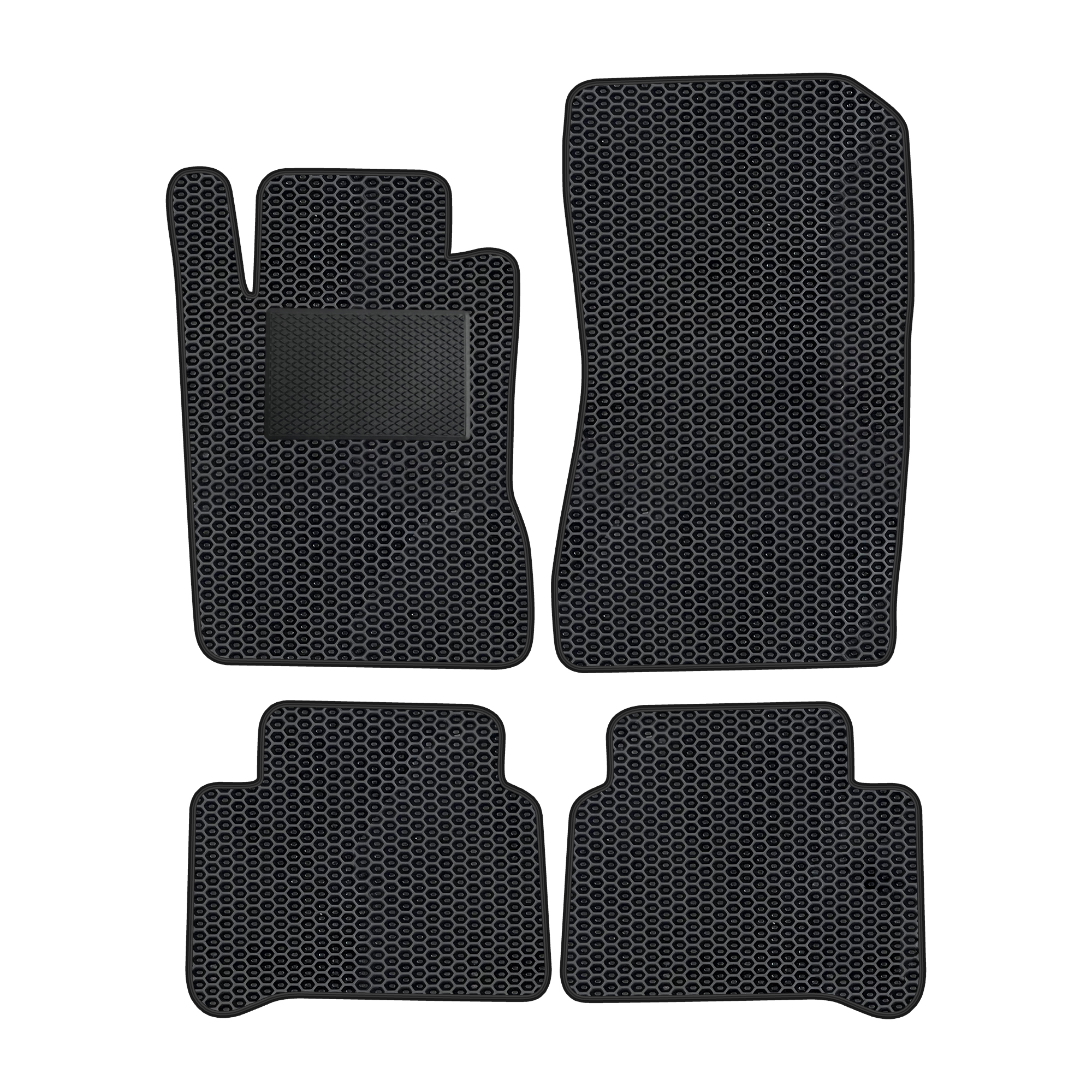 Me005evapod - Komplettes Set Eva-autofußmatten Passend Für Mercedes-benz Cls W219 2004-2010 (mit Zusätzlicher Verstärkung)