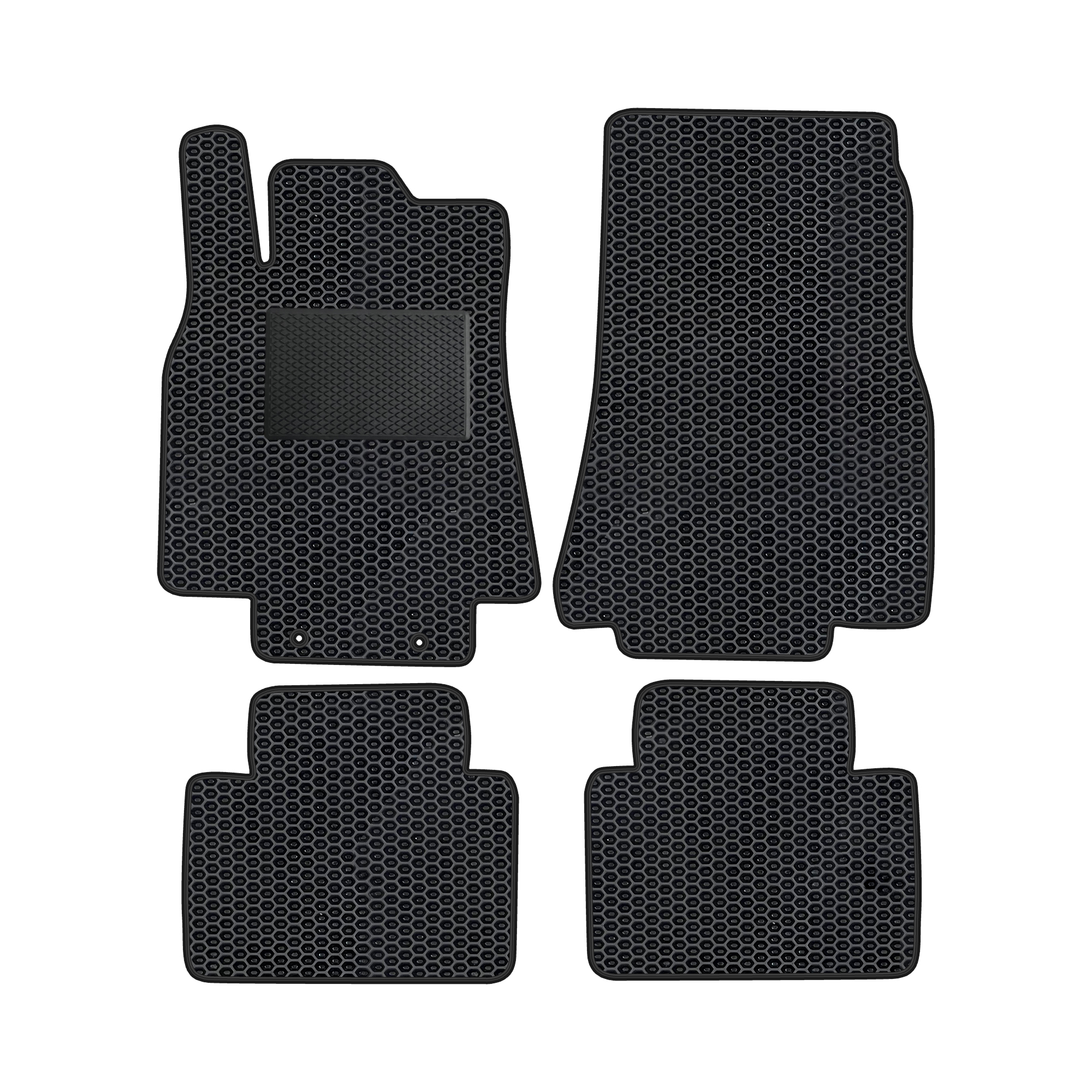 Me004evapod - Komplettes Set Eva-autofußmatten Passend Für Mercedes-benz B-klasse T245 2005-2011 (mit Zusätzlicher Verstärkung)
