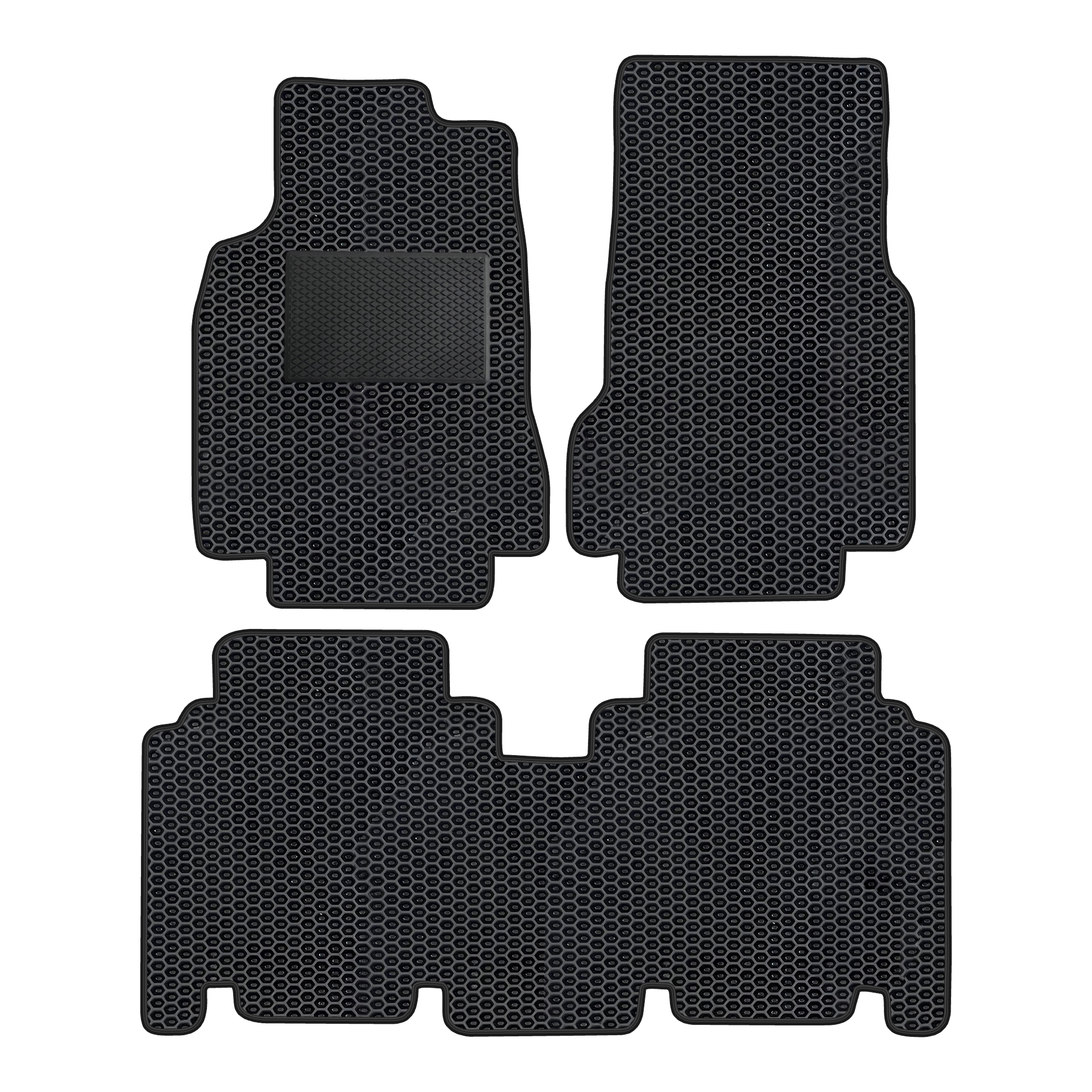 Me002evapod - Komplettes Set Eva-autofußmatten Passend Für Mercedes-benz A-klasse W168 Lang 2001-2004 (mit Zusätzlicher Verstärkung)