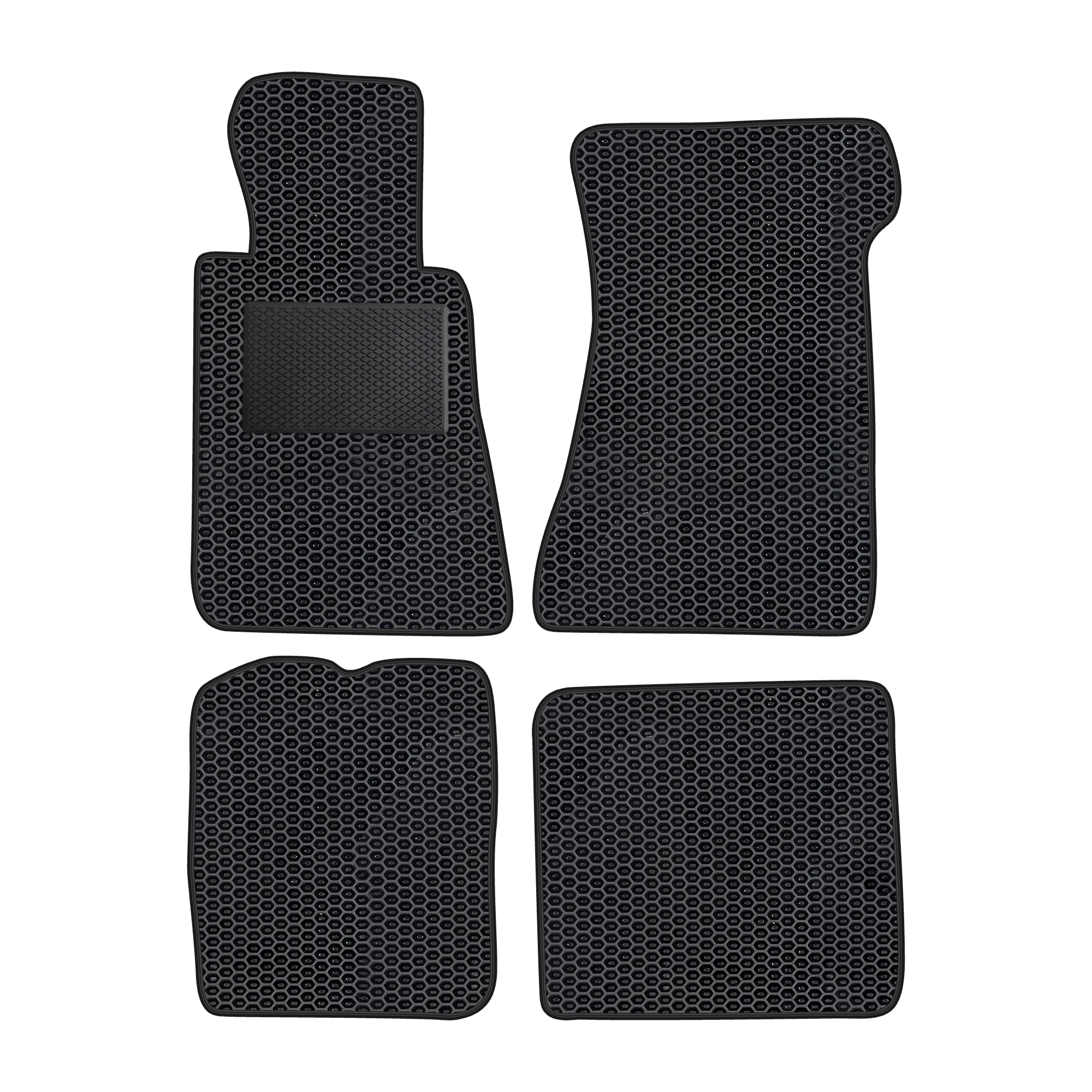 Me007evapod - Komplettes Set Eva-autofußmatten Passend Für Mercedes-benz Slc C107 1971-1989 (mit Zusätzlicher Verstärkung)