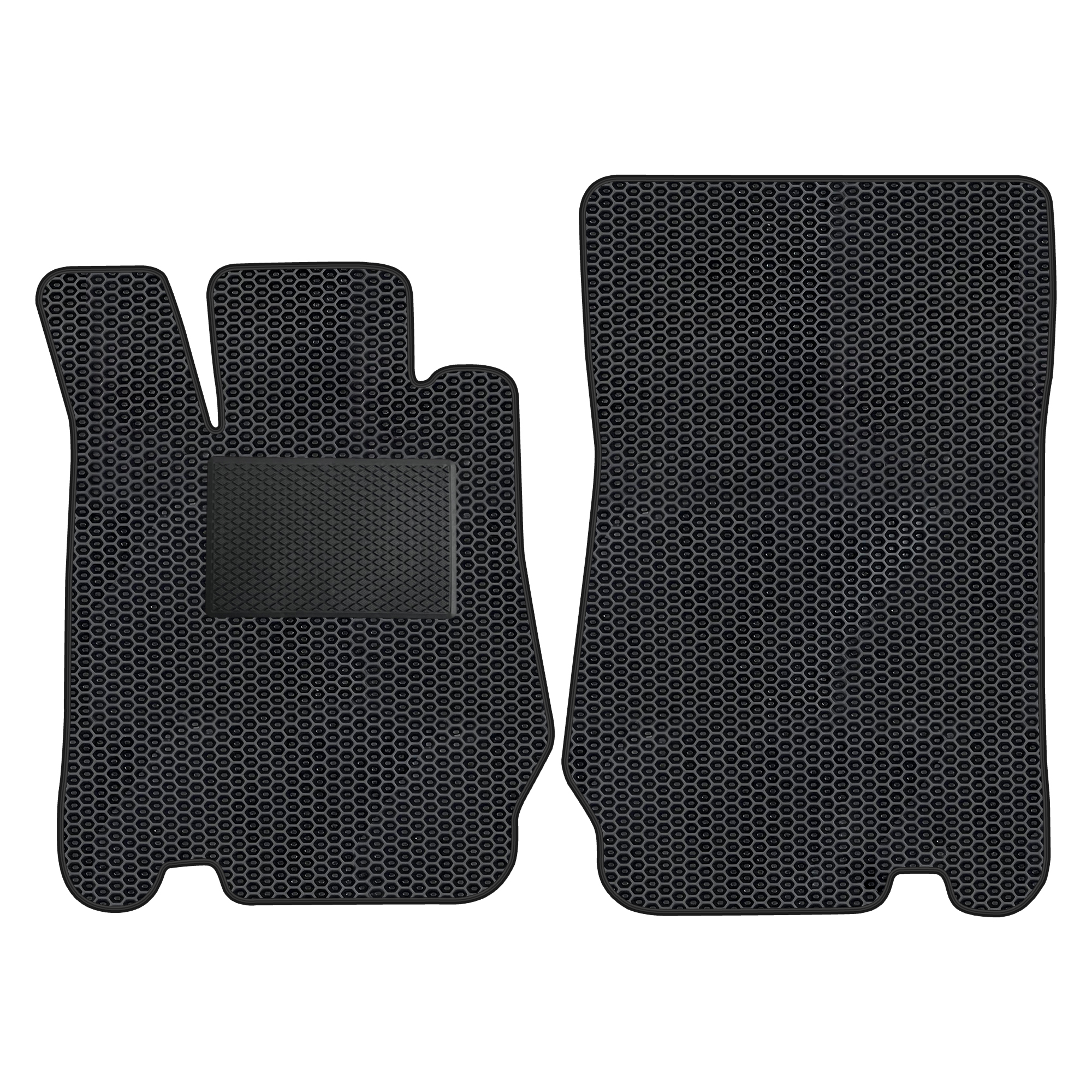 Me021evapod - Komplettes Set Eva-autofußmatten Passend Für Mercedes-benz Sl R230 2001-2012 (mit Zusätzlicher Verstärkung)