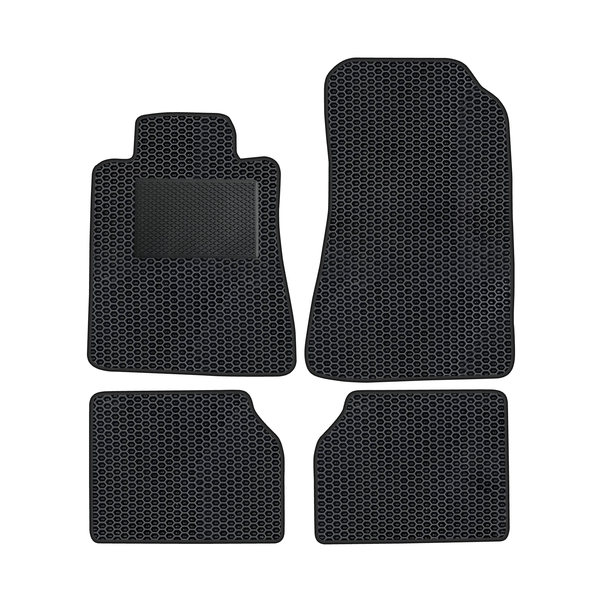 Me027evapod - Komplettes Set Eva-autofußmatten Passend Für Mercedes-benz S-klasse W140 1991-1998 (mit Zusätzlicher Verstärkung)