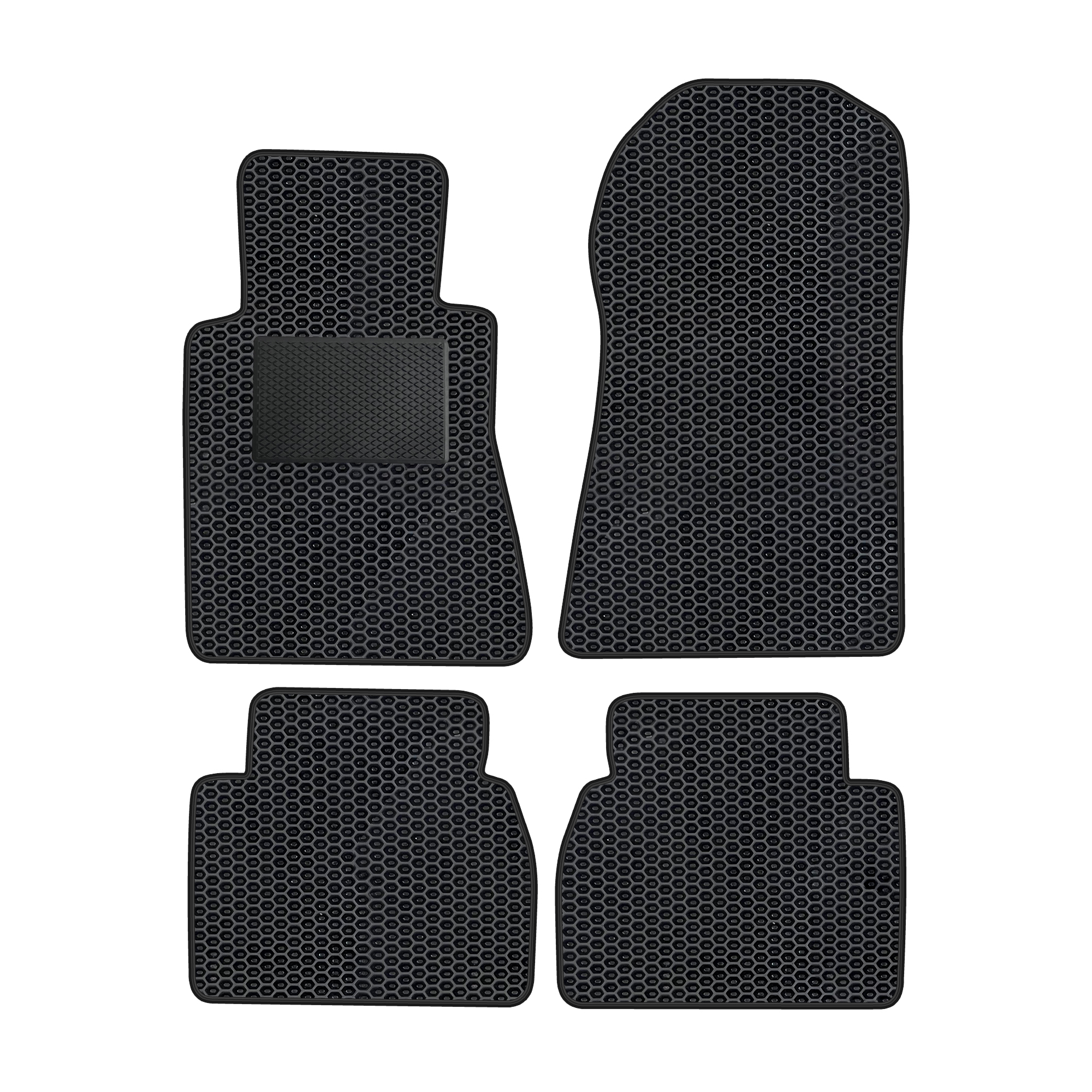 Me039evapod - Komplettes Set Eva-autofußmatten Passend Für Mercedes-benz C-klasse W201 1982-1993 (mit Zusätzlicher Verstärkung)