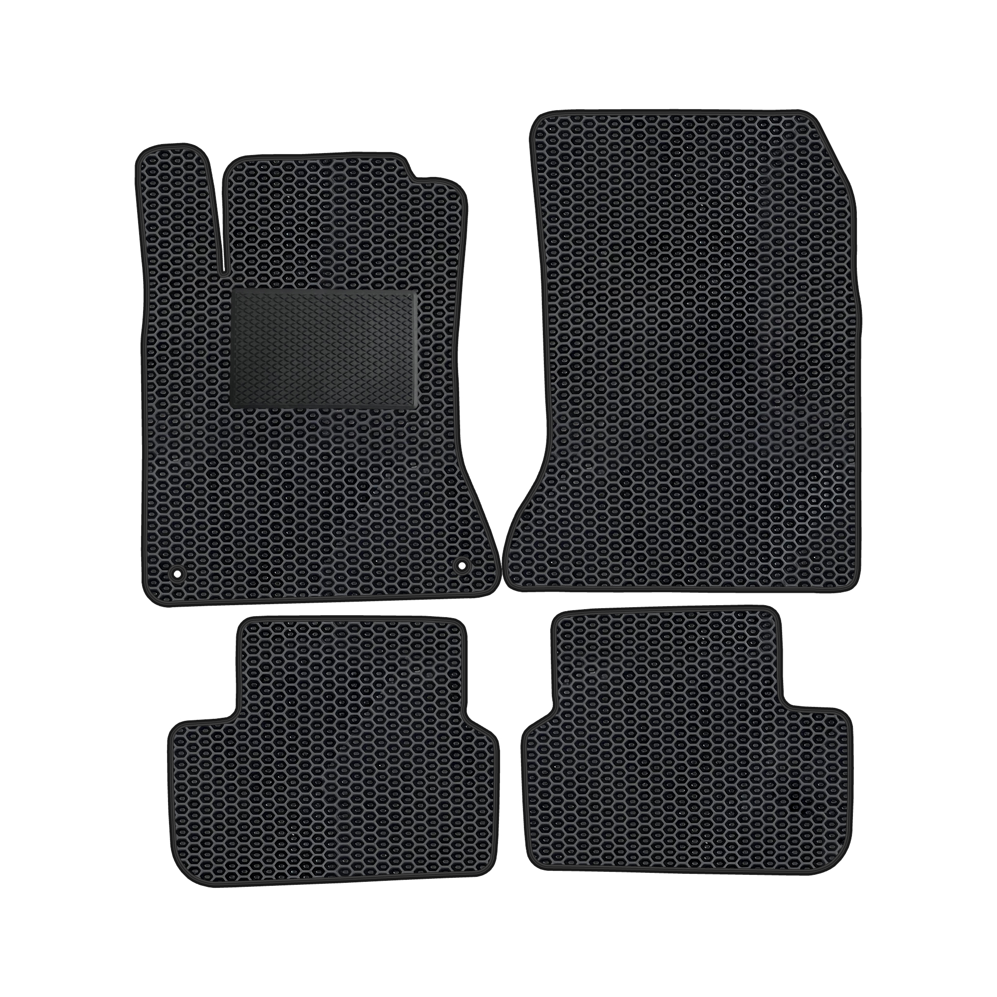 Me061evapod - Komplettes Set Eva-autofußmatten Passend Für Mercedes-benz Cla Ii C118 Ab 2019 (mit Zusätzlicher Verstärkung)