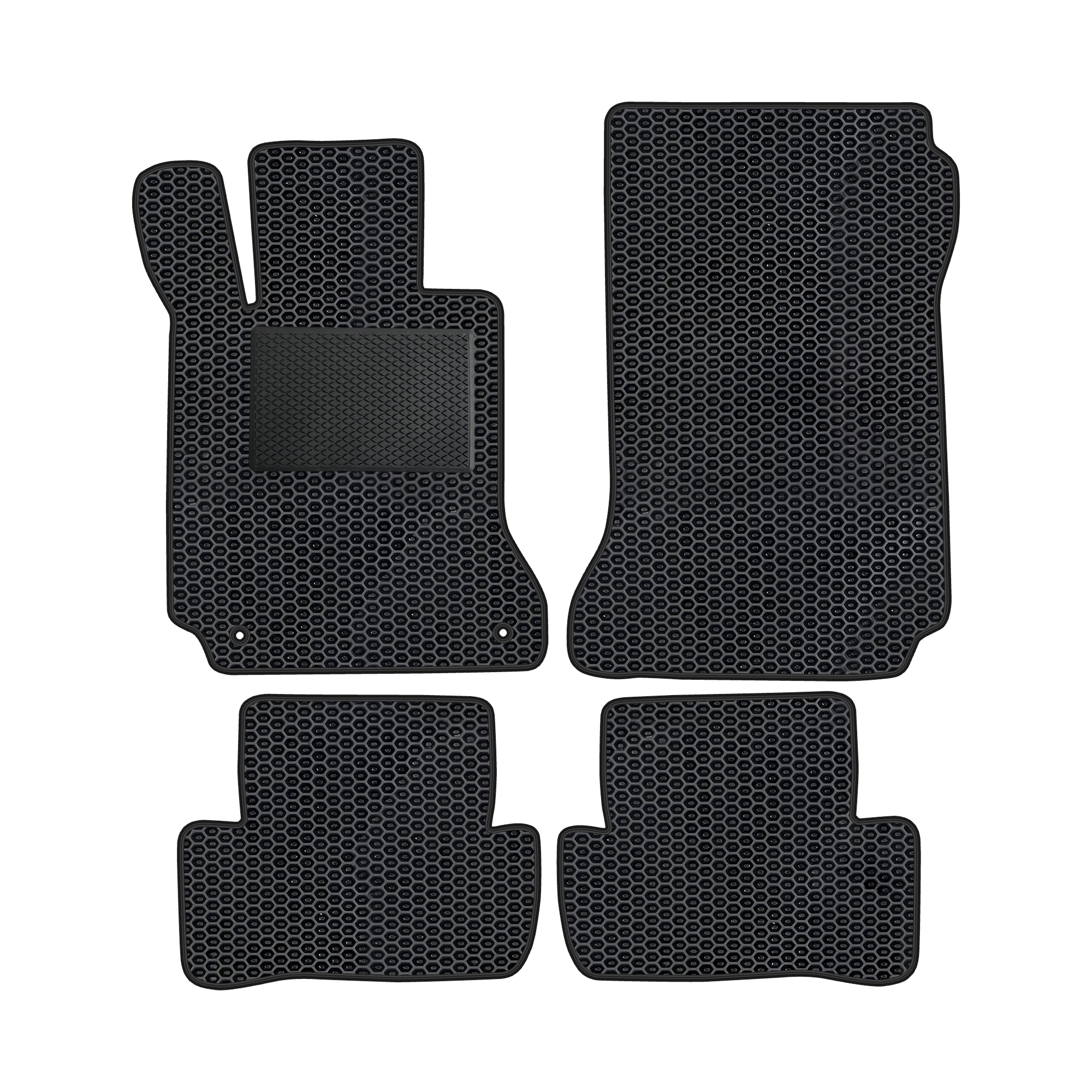 Me059evapod - Komplettes Set Eva-autofußmatten Passend Für Mercedes-benz C-klasse C205 Coupé 2014-2021 (mit Zusätzlicher Verstärkung)