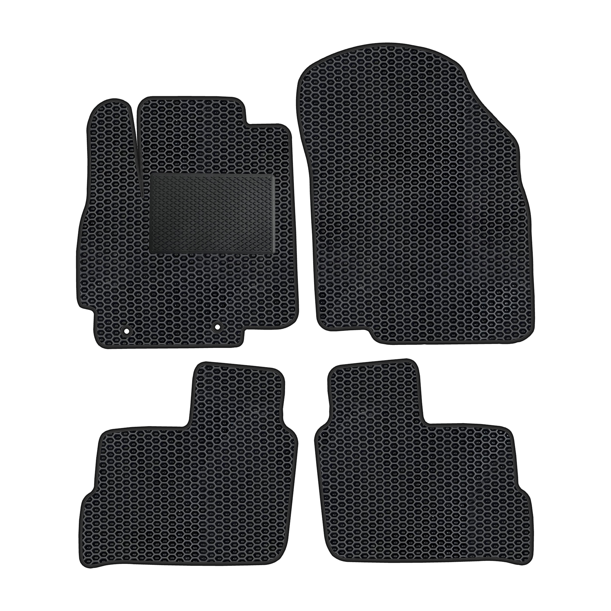 Mi004evapod - Komplettes Set Eva-automatikmatten Passend Für Mitsubishi Space Star Ab 2013 (mit Zusätzlicher Verstärkung)