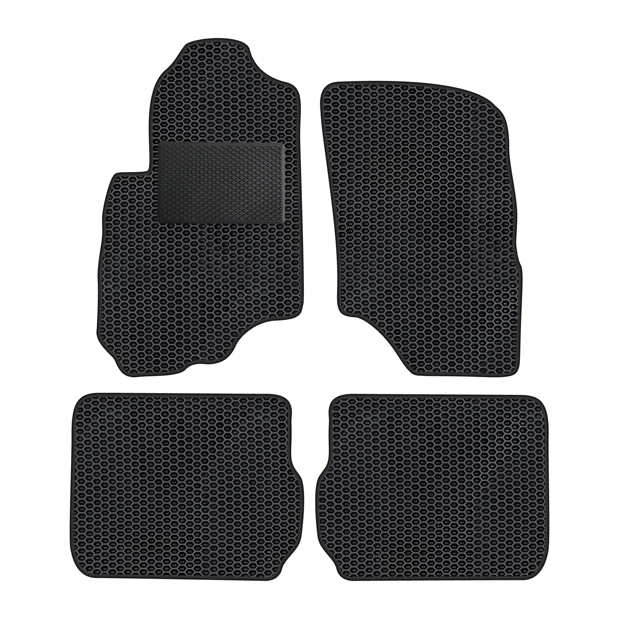 Mi003evapod - Komplettes Set Eva-autofußmatten Passend Für Mitsubishi Space Runner 1991-1999 (mit Zusätzlicher Verstärkung)