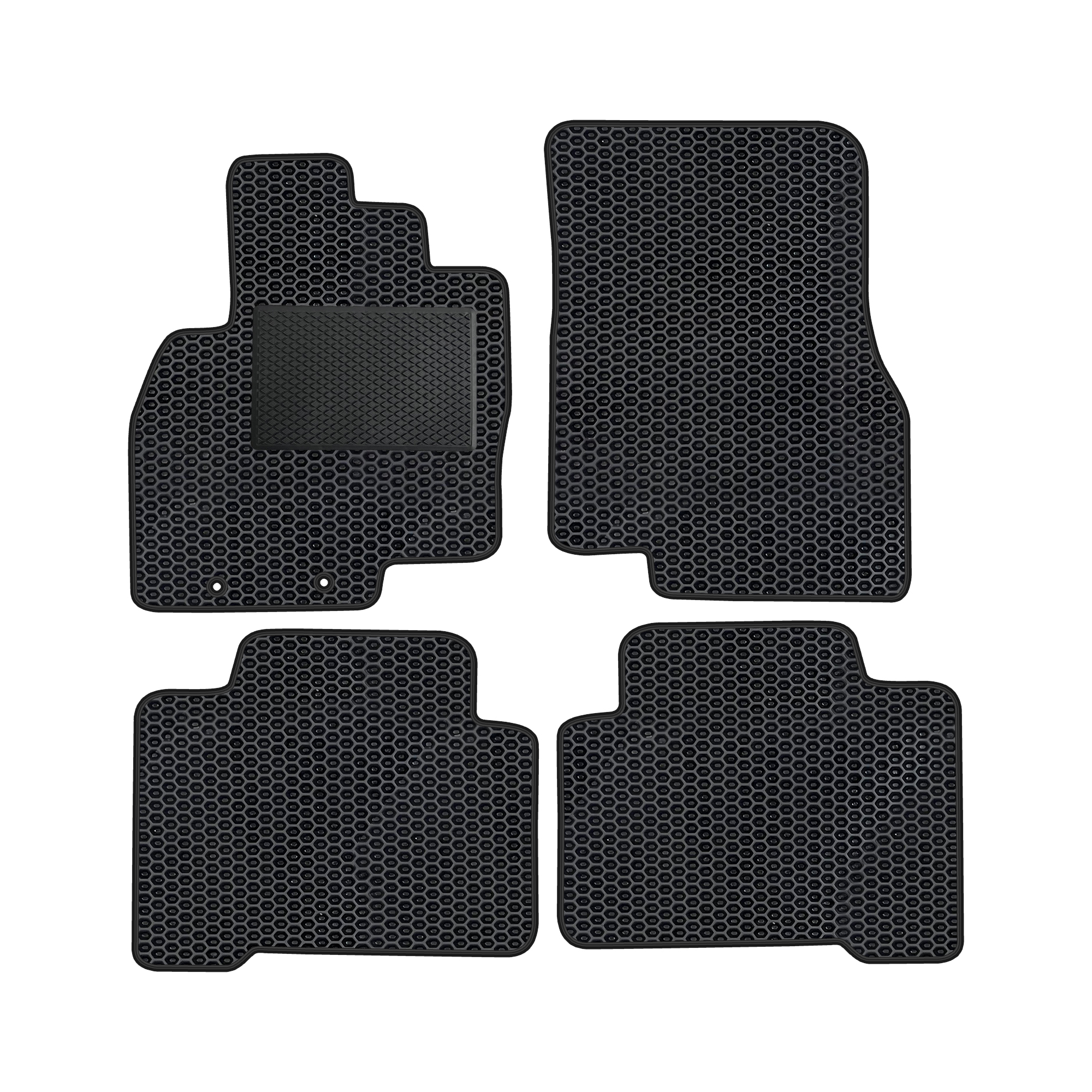 Mi006evapod - Komplettes Set Eva-autofußmatten, Passend Für Mitsubishi Grandis 2004-2011, 5-sitzer (mit Zusätzlicher Verstärkung)
