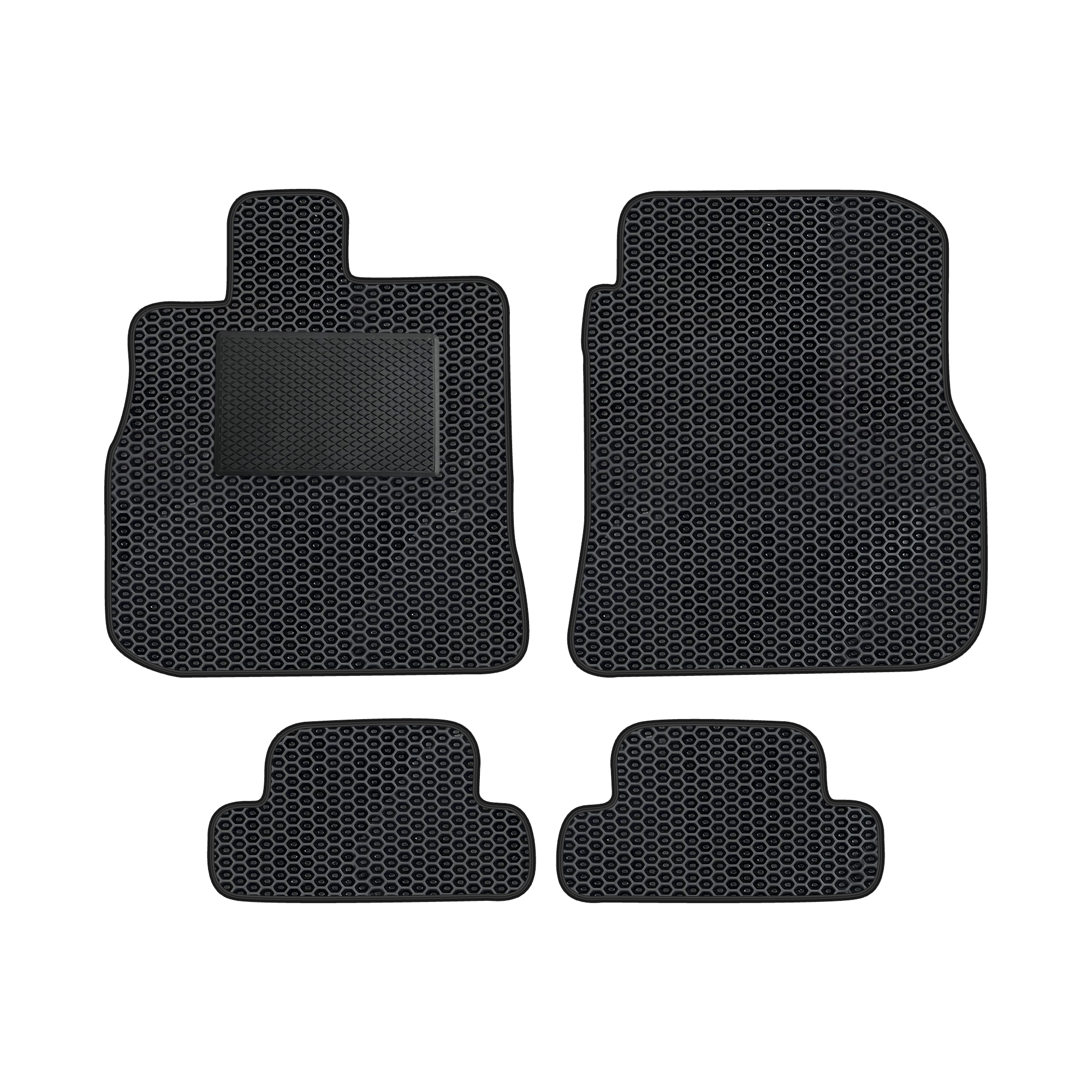 Mi005evapod - Komplettes Set Eva-autofußmatten Passend Für Mitsubishi Eclipse 2006-2011 (mit Zusätzlicher Verstärkung)