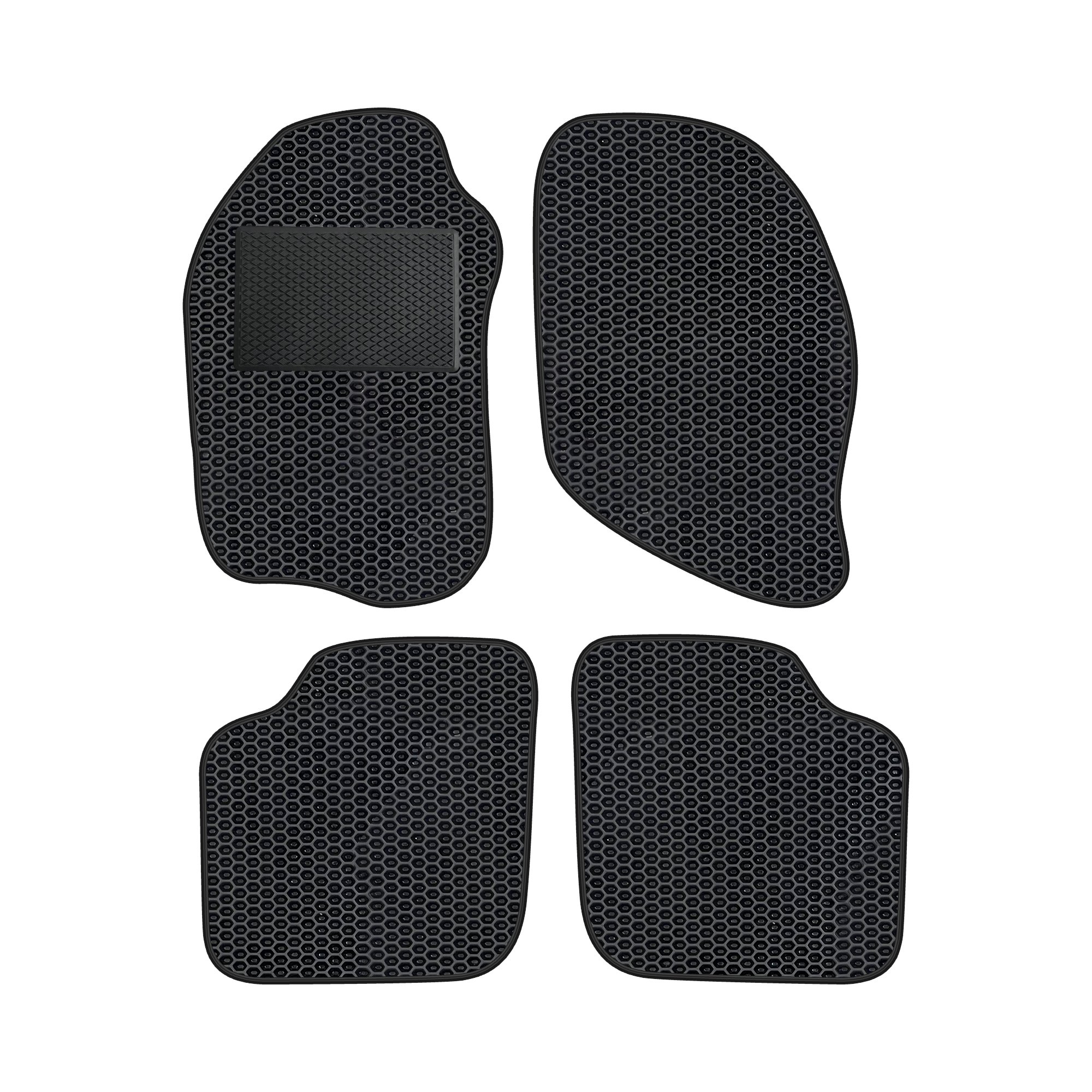 Mi008evapod - Komplettes Set Eva-autofußmatten Passend Für Mitsubishi Colt 1992-1996 (mit Zusätzlicher Verstärkung)