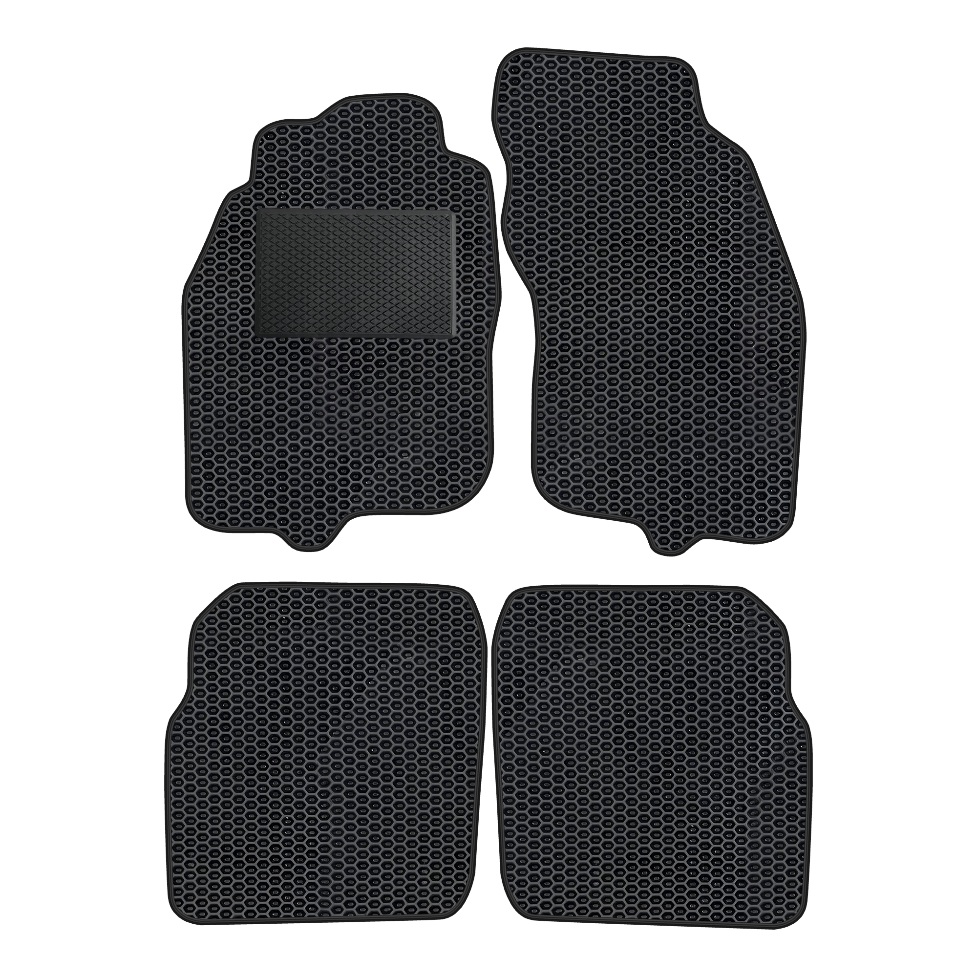Mi013evapod - Komplettes Set Eva-autofußmatten Passend Für Mitsubishi Carisma 1995-2004 (mit Zusätzlicher Verstärkung)