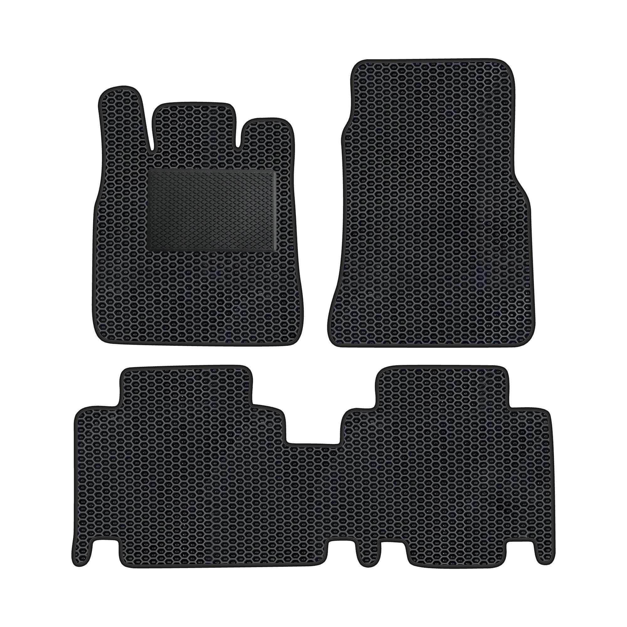 Me049evapod - Komplettes Set Eva-autofußmatten Passend Für Mercedes-benz Vaneo W414 2002-2005 (mit Zusätzlicher Verstärkung)