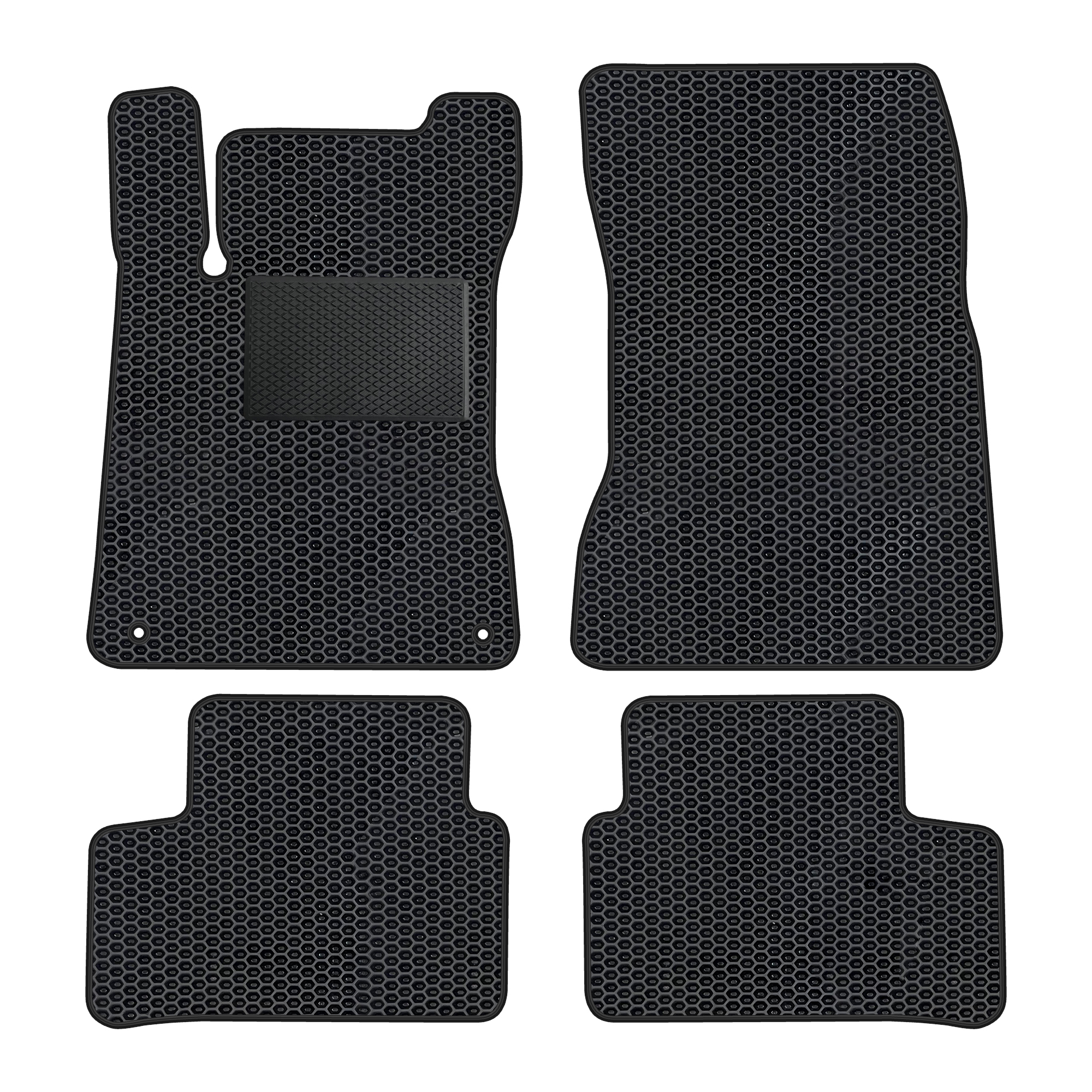 Me069evapod - Komplettes Set Eva-autofußmatten Passend Für Mercedes-benz Glb X247 2019- (mit Zusätzlicher Verstärkung)