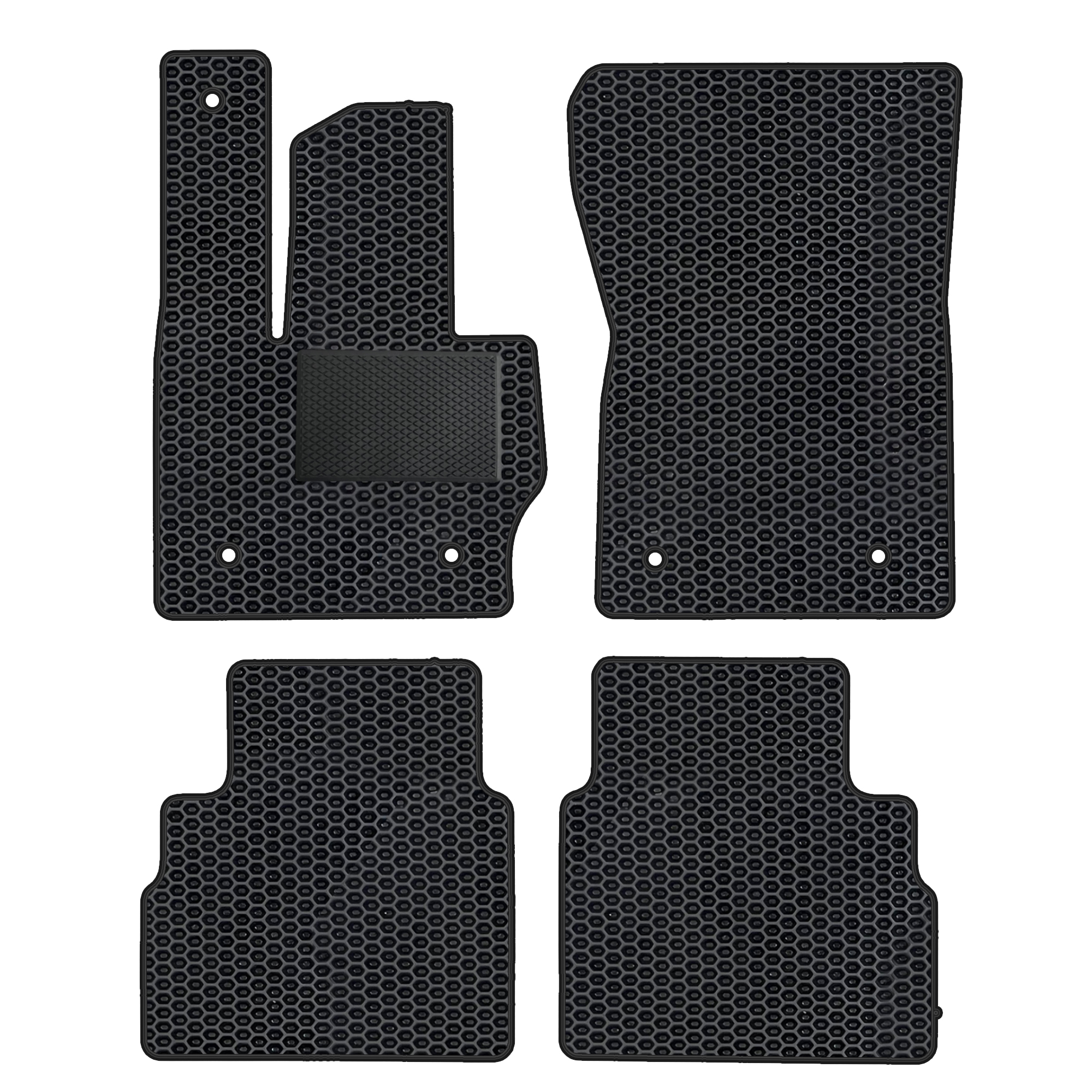 Me076evapod - Komplettes Set Eva-autofußmatten Passend Für Mercedes-benz G-klasse W464 Ab 2018 (mit Zusätzlicher Verstärkung)
