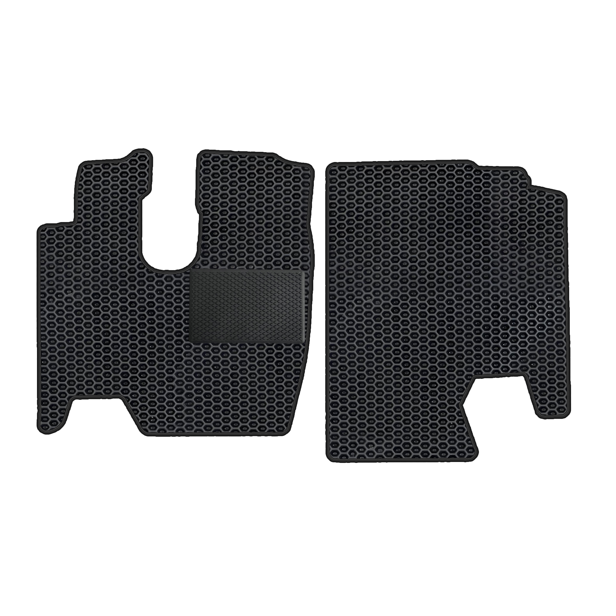 Me075evapod - Komplettes Set Eva-autofußmatten Passend Für Mercedes-benz Atego 2013- (mit Zusätzlicher Verstärkung)