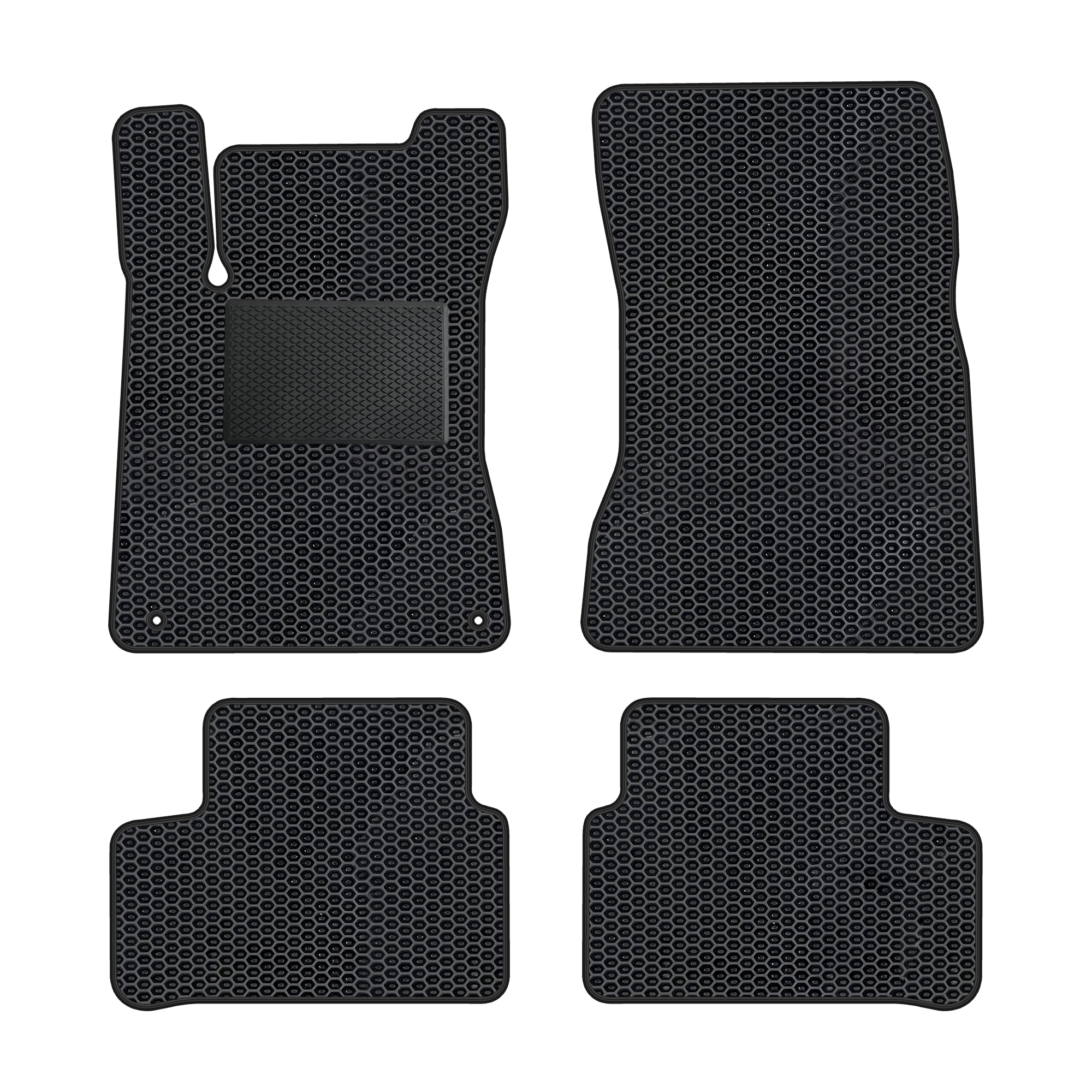 Me073evapod - Komplettes Set Eva-autofußmatten Passend Für Mercedes-benz Gla Ii H247 2019- (mit Zusätzlicher Verstärkung)