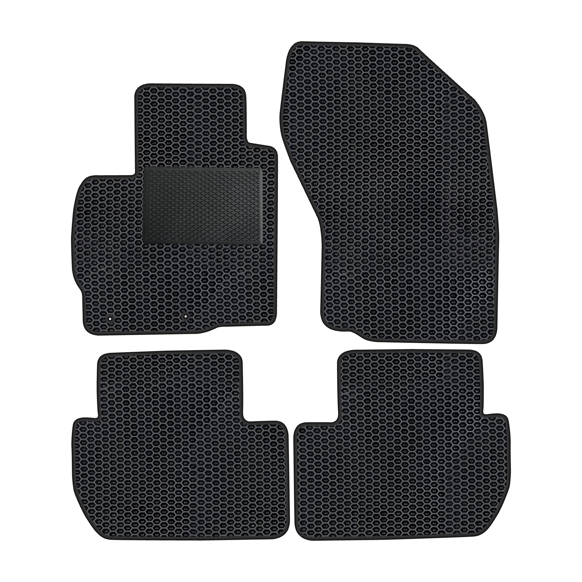 Mi035evapod - Komplettes Set Eva-autofußmatten Passend Für Mitsubishi Eclipse Cross 2017- (mit Zusätzlicher Verstärkung)