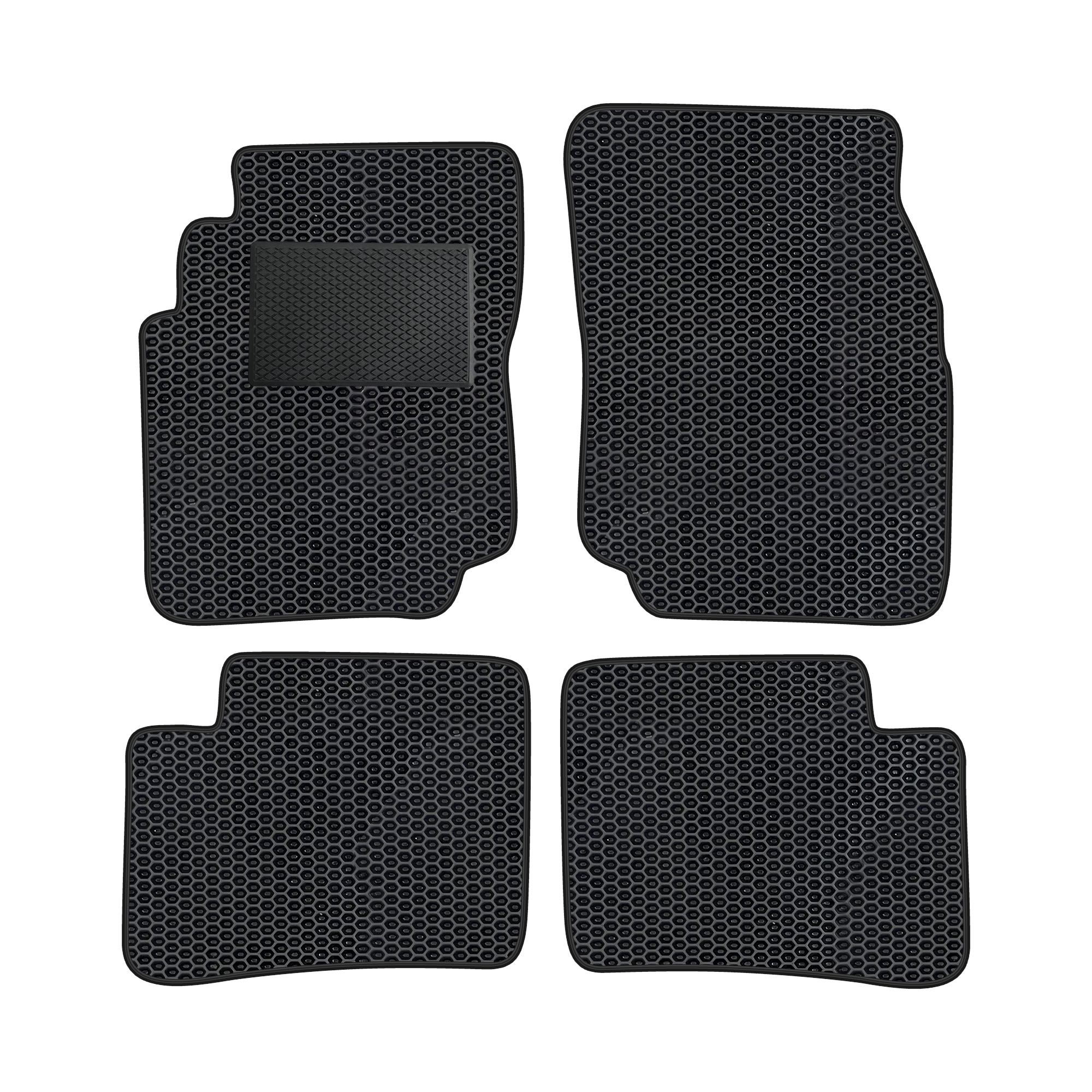 Ni001evapod - Komplettes Set Eva-autofußmatten Passend Für Nissan Primera P10 P11 1990-2002 (mit Zusätzlicher Verstärkung)