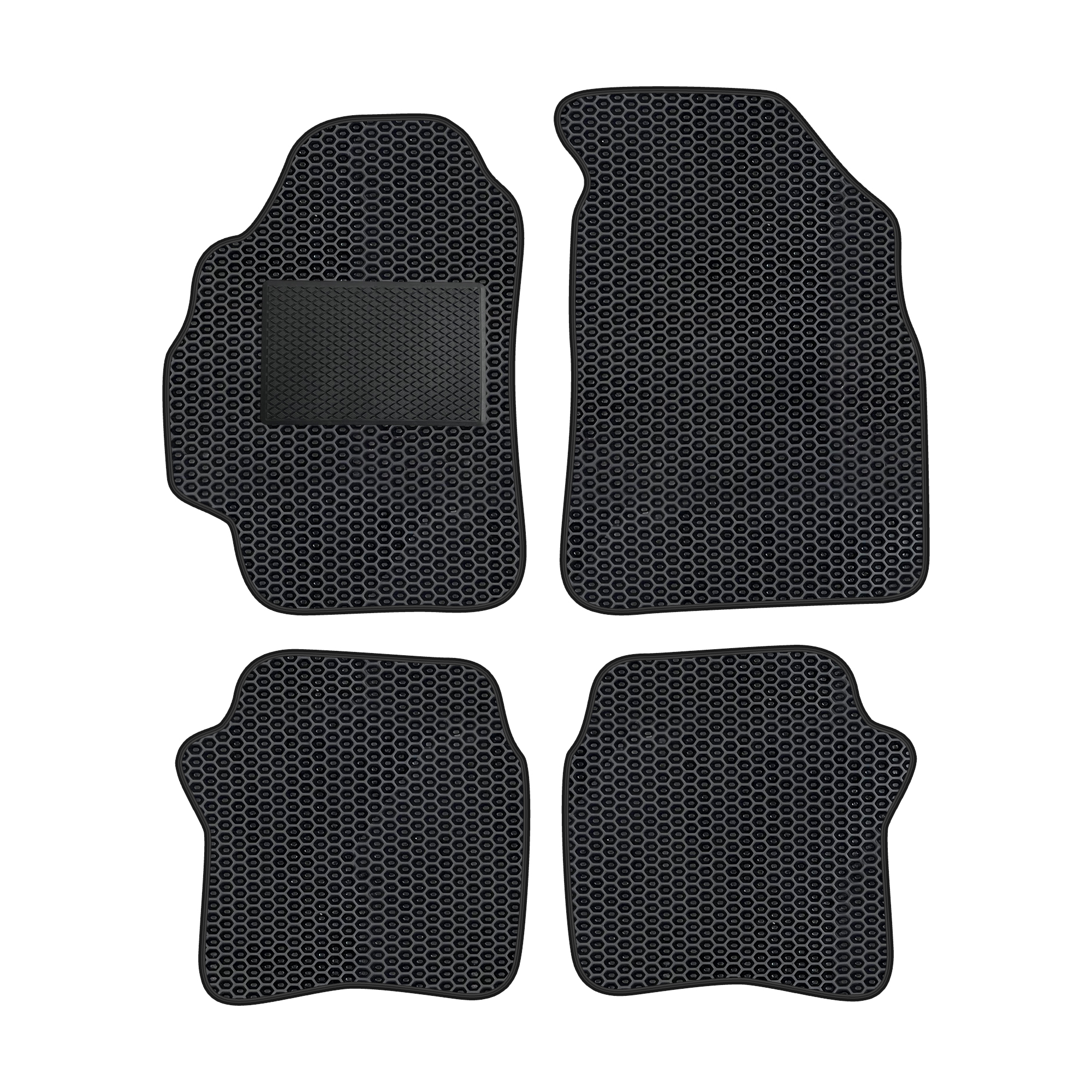 Ni003evapod - Komplettes Set Eva-autofußmatten Passend Für Nissan Primera P12 2002-2007 (mit Zusätzlicher Verstärkung)