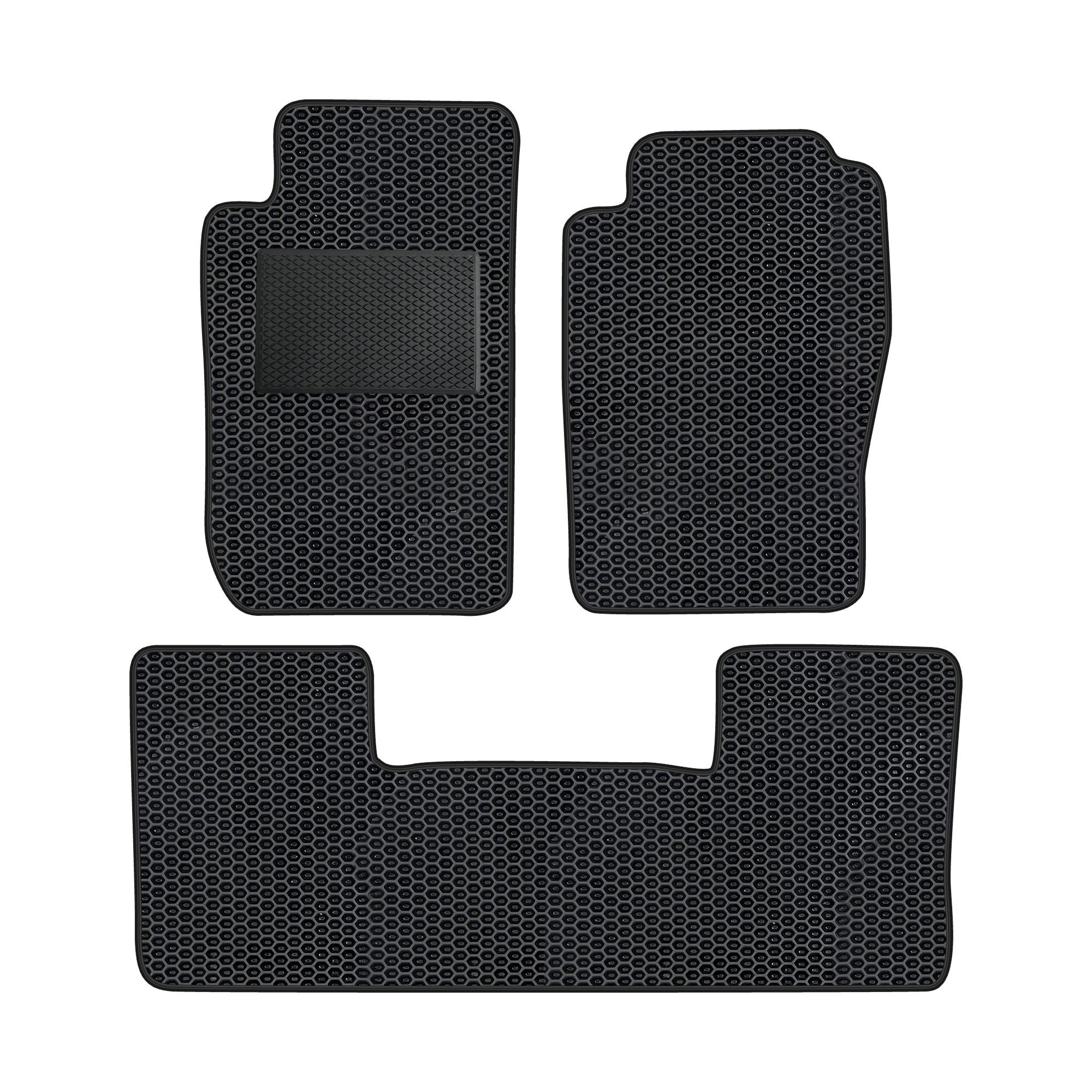 Ni016evapod - Komplettes Set Eva-autofußmatten Passend Für Nissan Patrol 2005-2016 3-türer (mit Zusätzlicher Verstärkung)