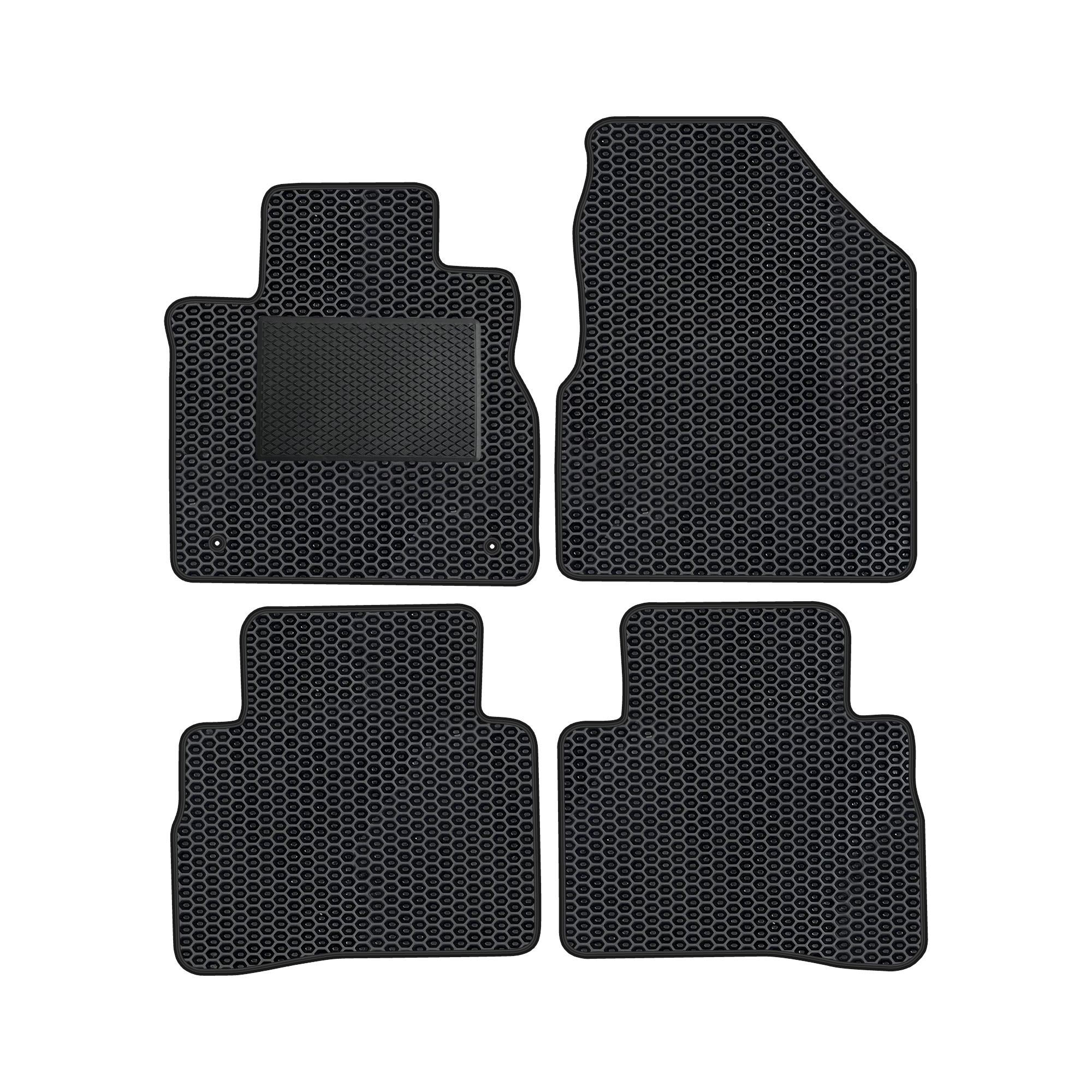 Ni024evapod - Komplettes Set Eva-autofußmatten Passend Für Nissan Murano I 2005-2007 (mit Zusätzlicher Verstärkung)