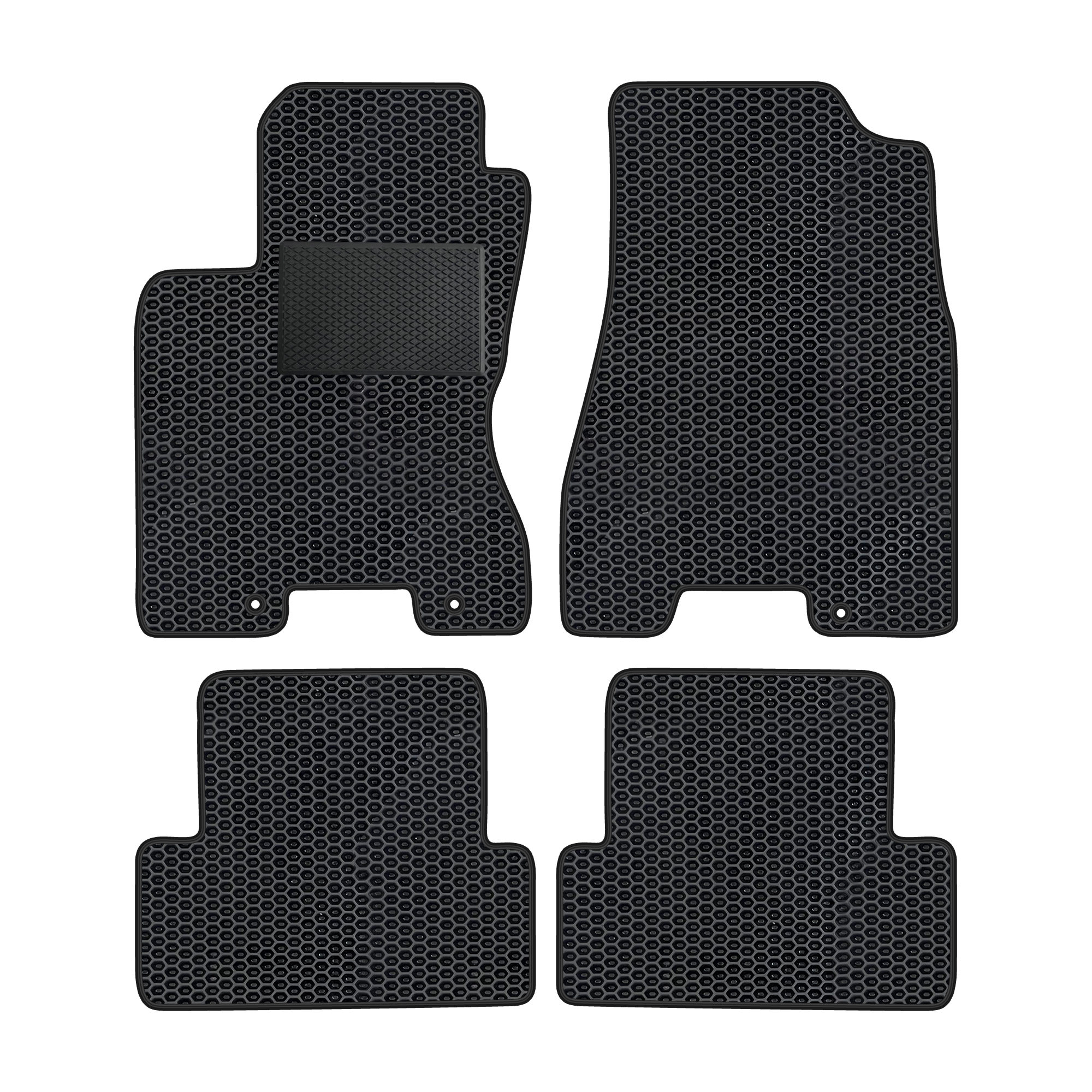 Ni019rnevapod - Komplettes Set Eva-autofußmatten, Passend Für Nissan X-trail T31 2007-2013 (mit Zusätzlicher Verstärkung)