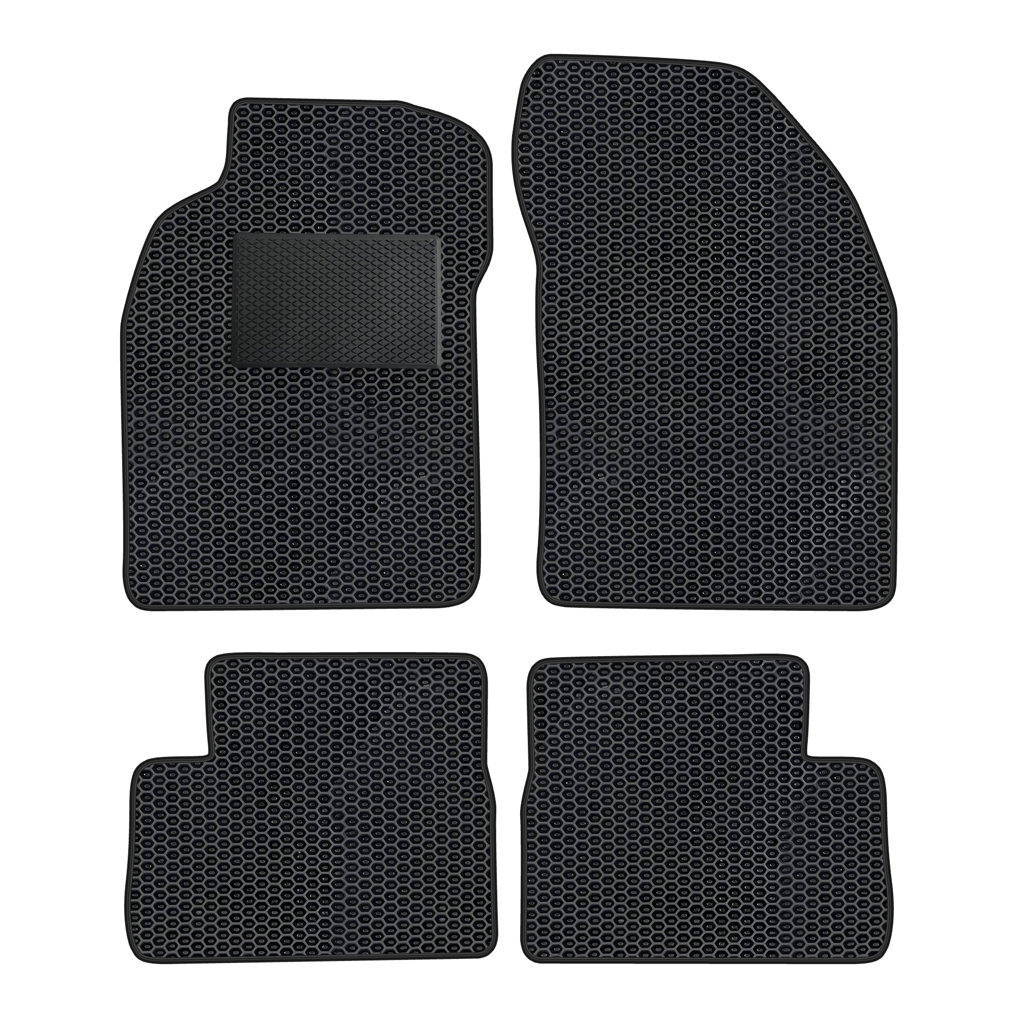 Ni026evapod - Komplettes Set Eva-autofußmatten, Passend Für Nissan Sunny 1990-1995 (mit Zusätzlicher Verstärkung)