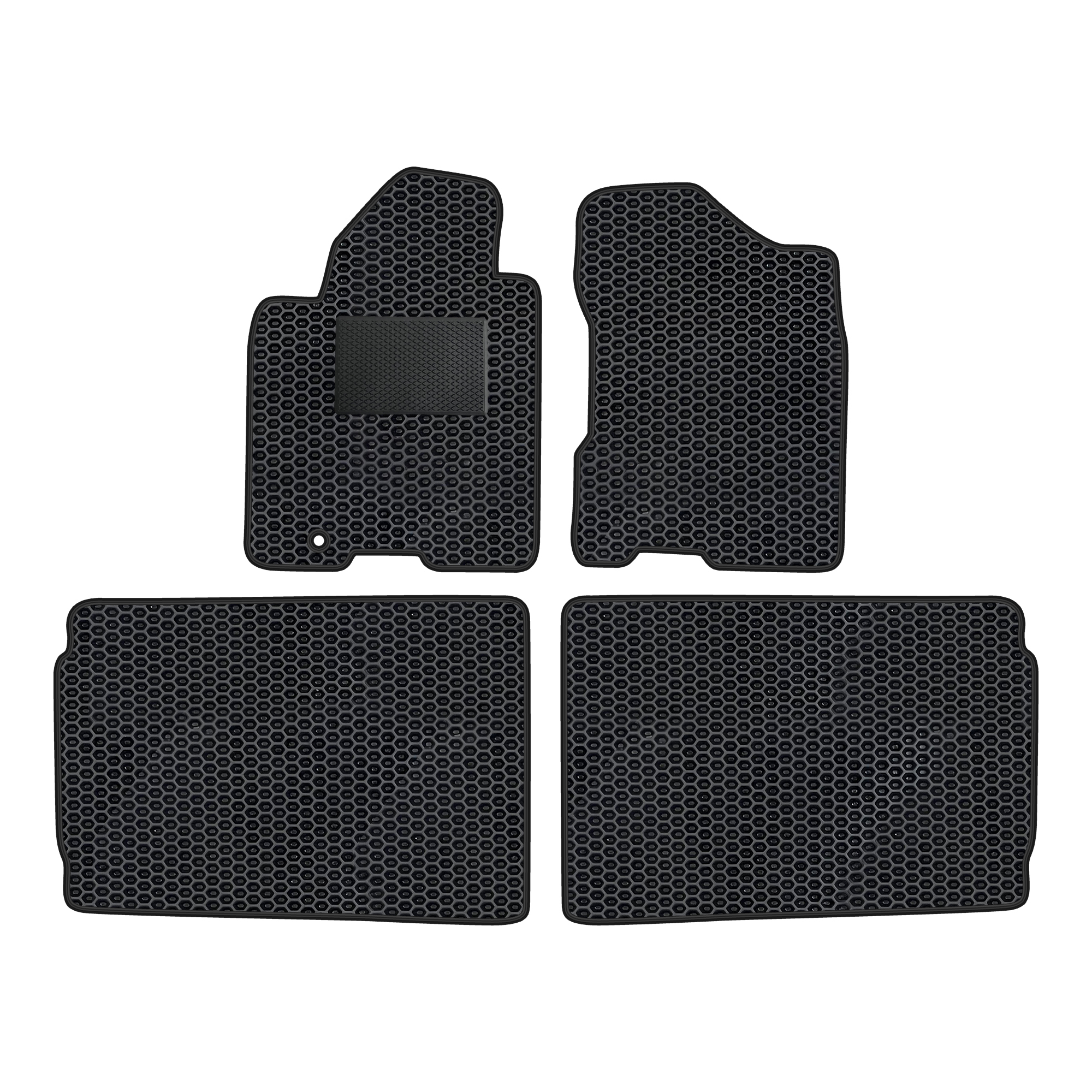 Ni035evapod - Komplettes Set Eva-autofußmatten, Passend Für Nissan Titan 2003-2015 (mit Zusätzlicher Verstärkung)